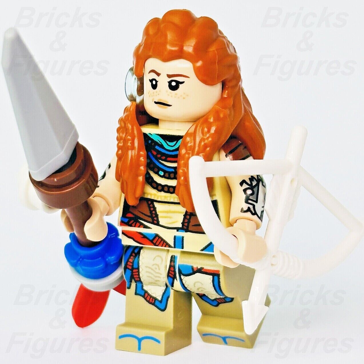 レゴ(LEGO) アロイ ミニフィギュア 地平線 禁じられた西と槍と弓 76989 hfw001 新品 | Bricks & Figures