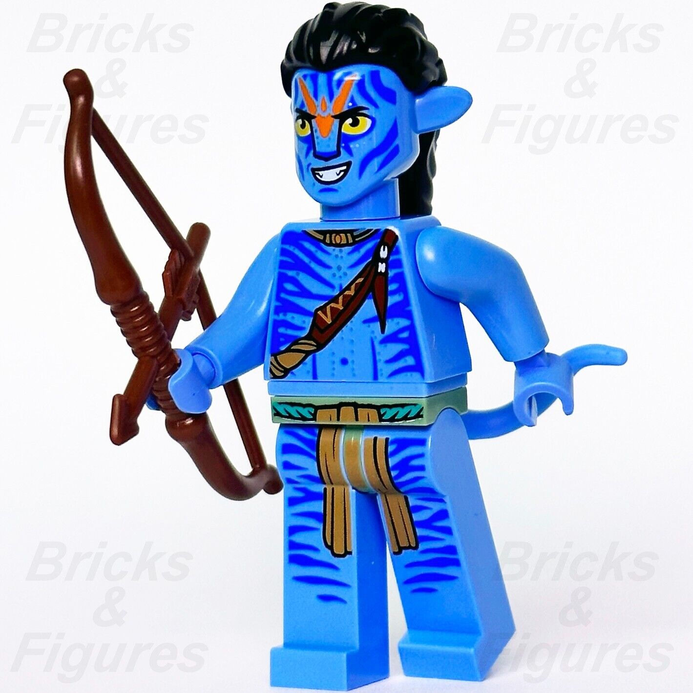 LEGO Avatar Jake Sully Na'vi Form Minifigure with Bow 75573 avt011 Minifig  New