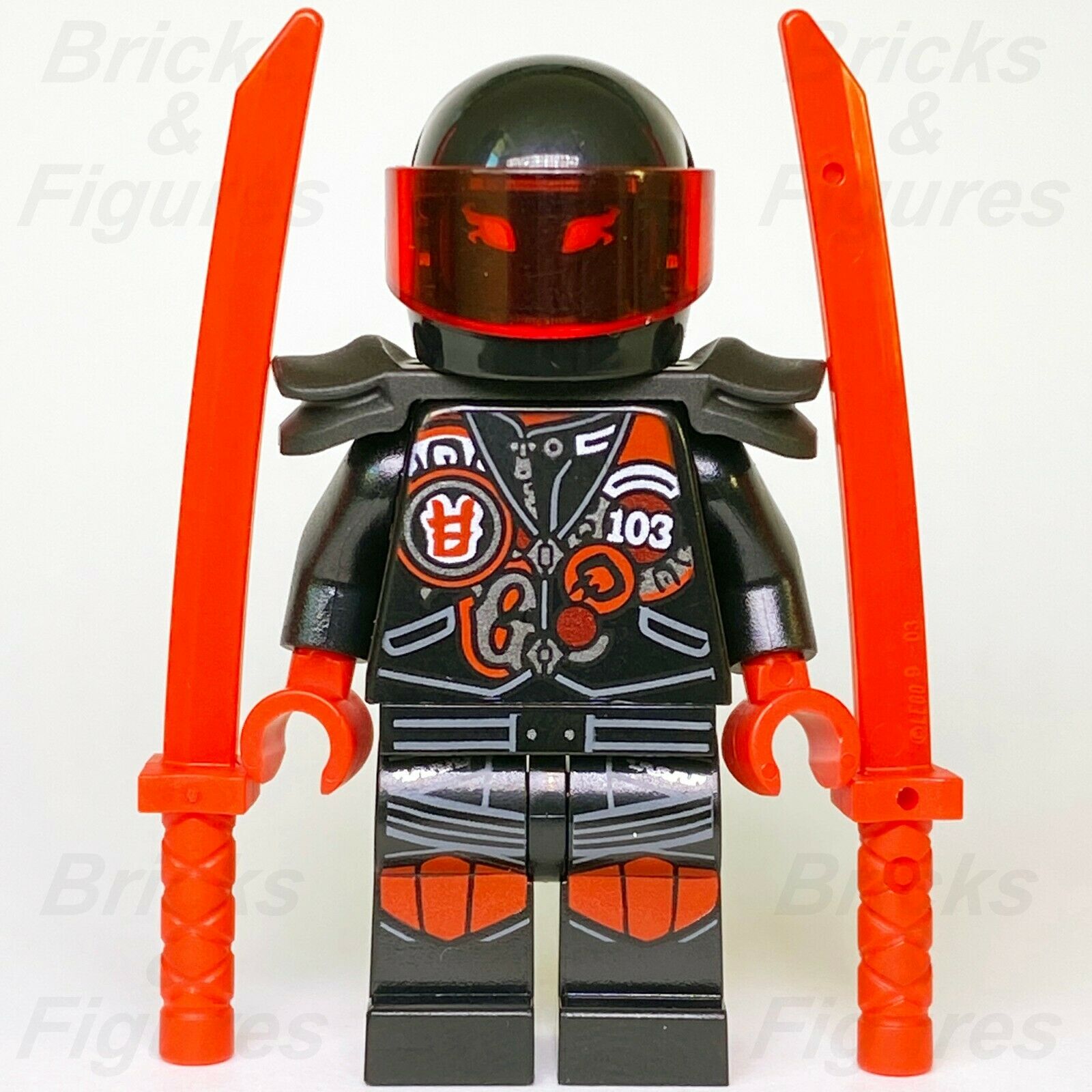 Ninjago LEGO Mr. E with バイカーベスト Sons of Garmadon ミニフィグ 70639 70643 正規品