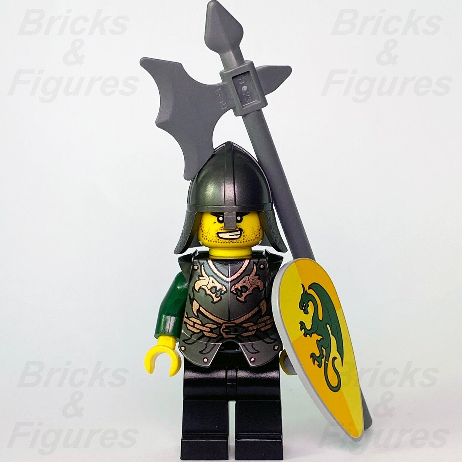 LEGO Castle Dragon Knight Minifigure Kingdoms Chess Bishop Armour 853373 cas507