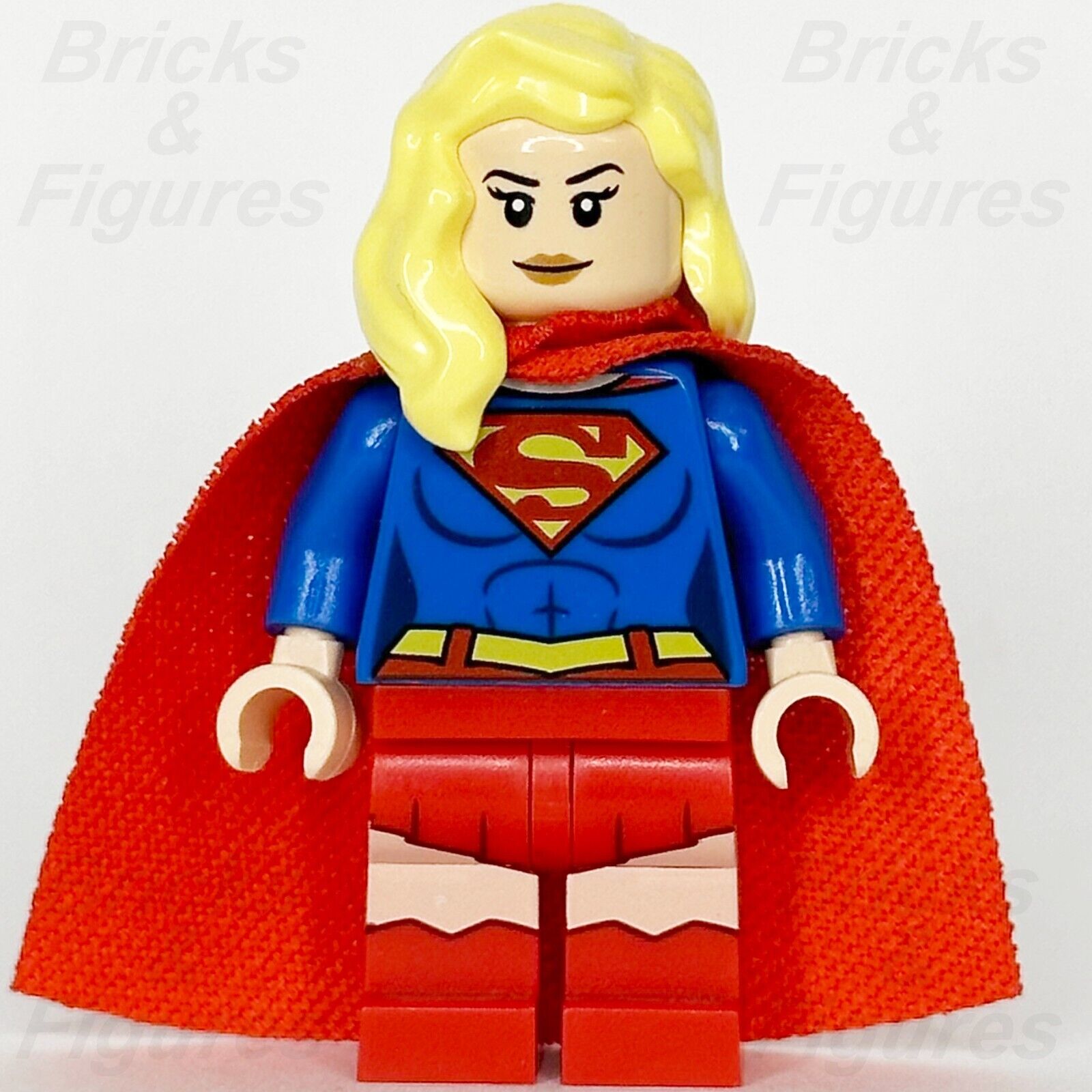 LEGO Super Heroes Supergirl Minifigure Justice League Kara Kent DC 76040 sh0157 - Bricks & Figures