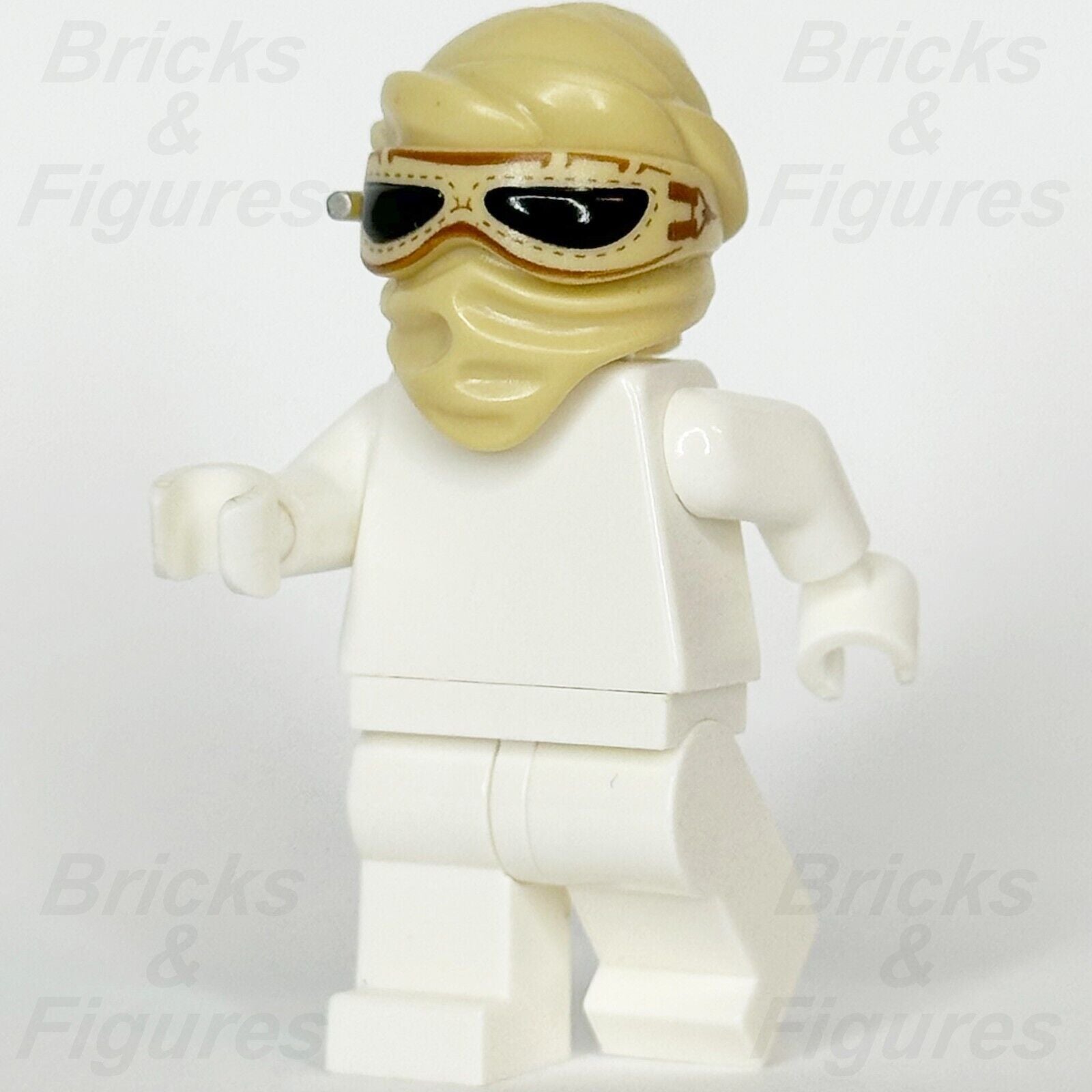 LEGO Star Wars Rey Goggles Mask Helmet Minifigure Part Desert Headgear 75099 - Bricks & Figures