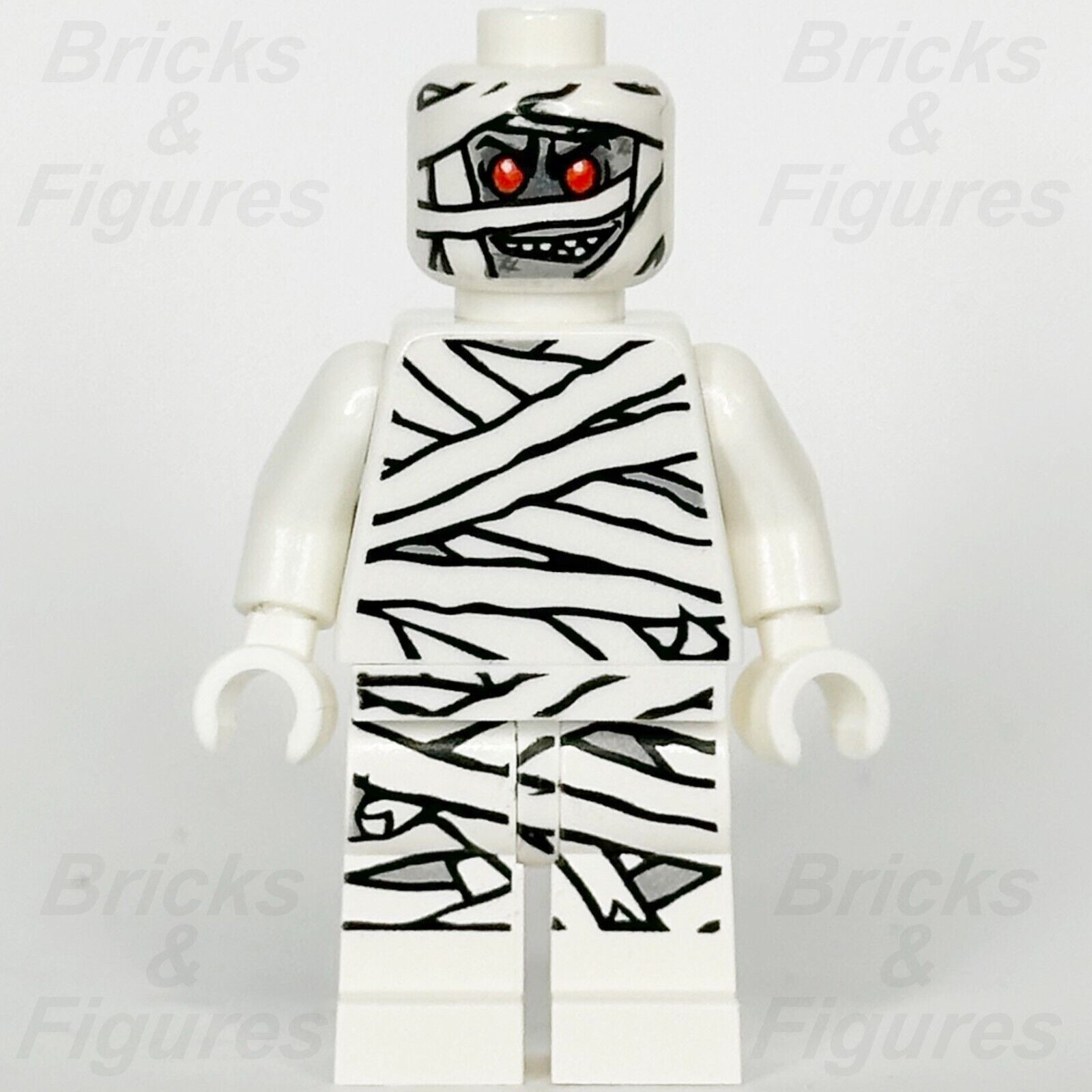 LEGO Monster Fighters Mummy Minifigure Non-Glow in the DARK White 9462 mof001a - Bricks & Figures