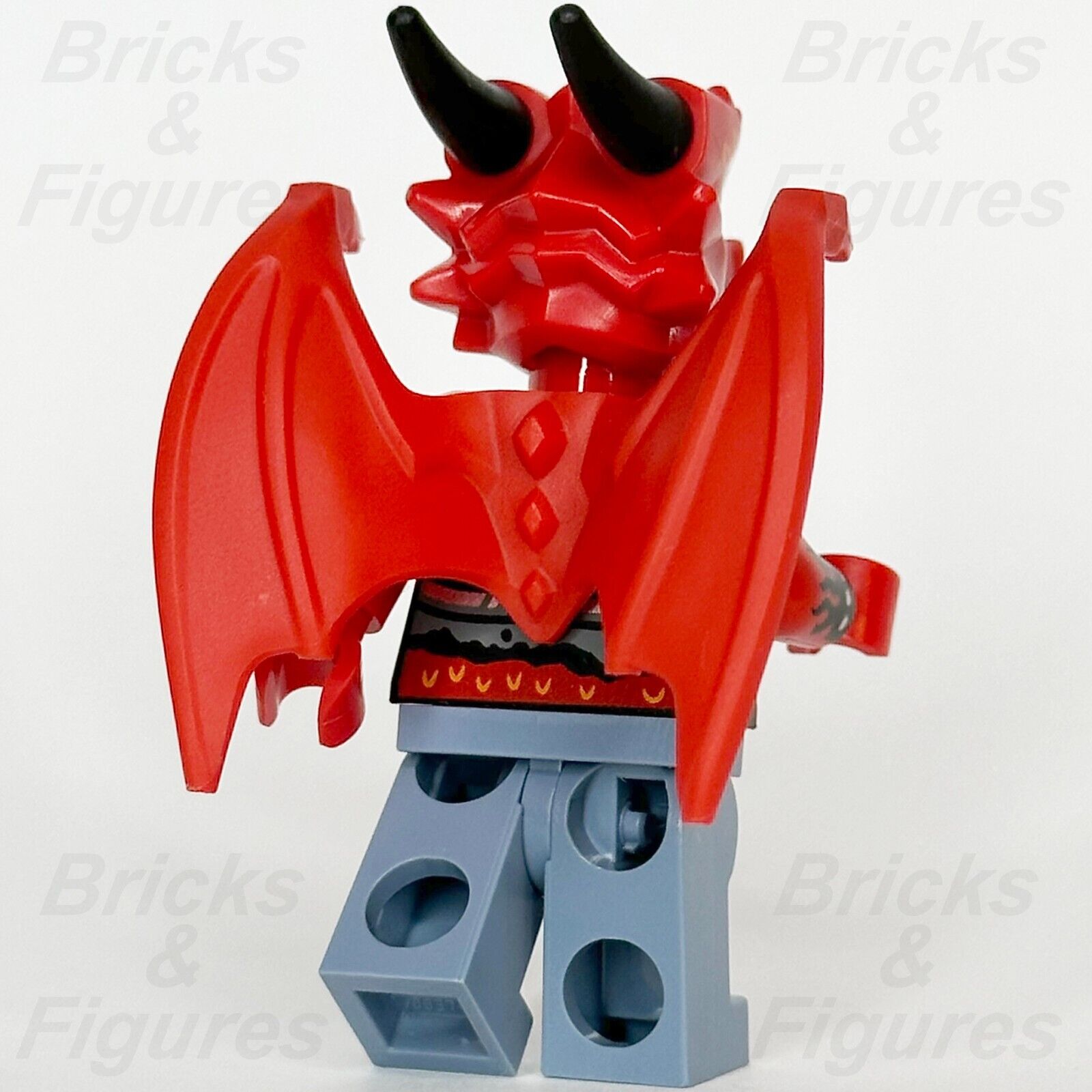 LEGO Vidiyo Metal Dragon Minifigure BeatBox Red Dragon Minifig 43109 vid019 - Bricks & Figures