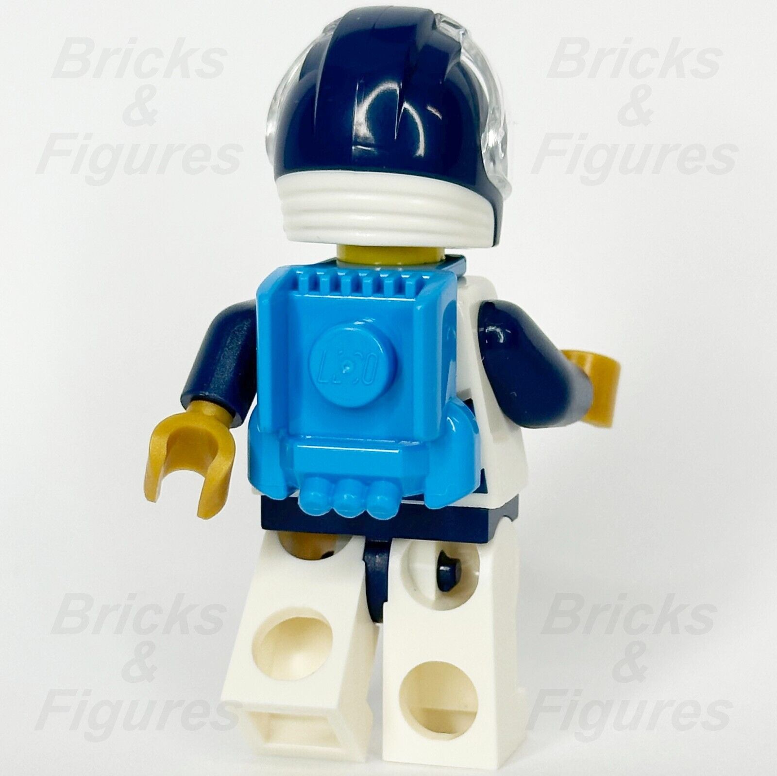 LEGO City Astronaut Female Minifigure Dark Blue Helmet 60441 60430 60439 cty1692