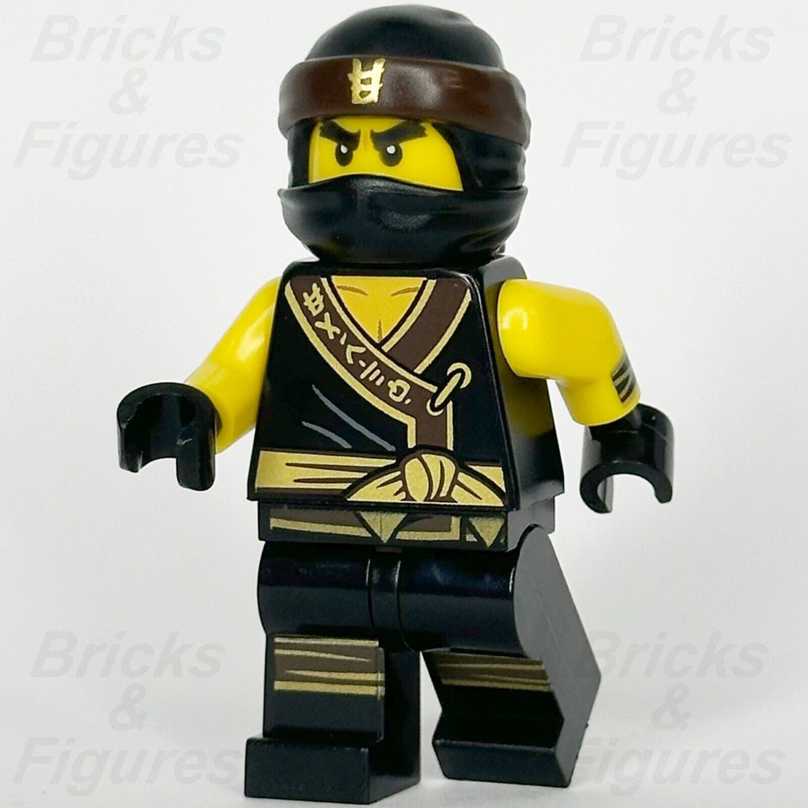 LEGO Ninjago Cole Minifigure w/ Arm Cuffs Movie Earth Ninja 70618 70632 njo322