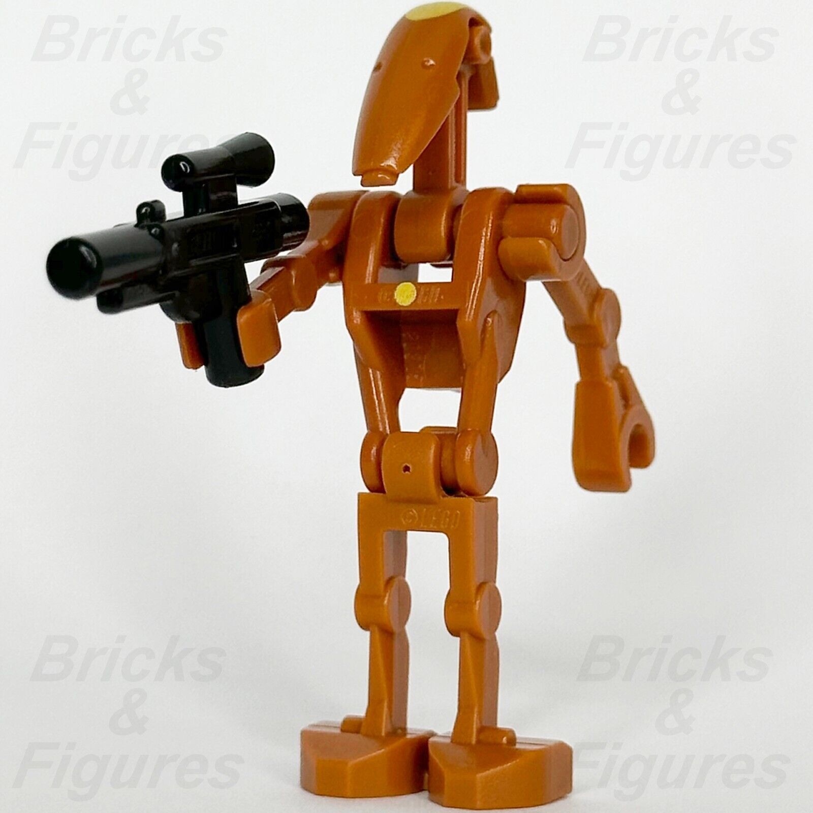 LEGO Star Wars Battle Droid Commander Minifigure Dark Orange AOTC 75019 sw0482 - Bricks & Figures