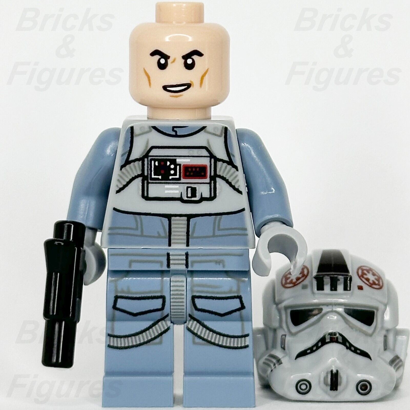 LEGO Star Wars Imperial AT-AT Driver Minifigure Episode V Pilot 75288 sw1105 - Bricks & Figures