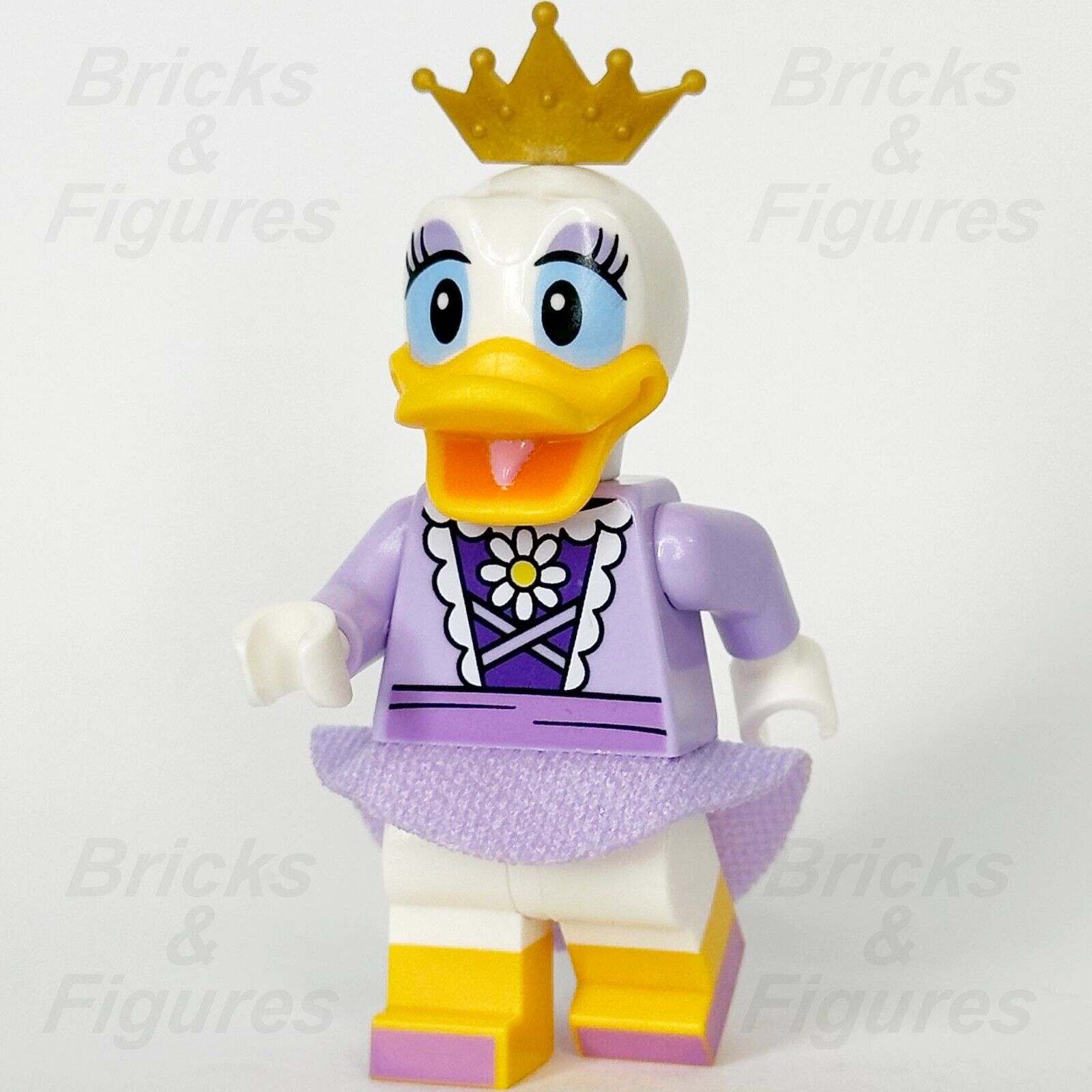 LEGO Disney Daisy Duck Minifigure Mickey and Friends Gold Crown 10780 dis079 - Bricks & Figures