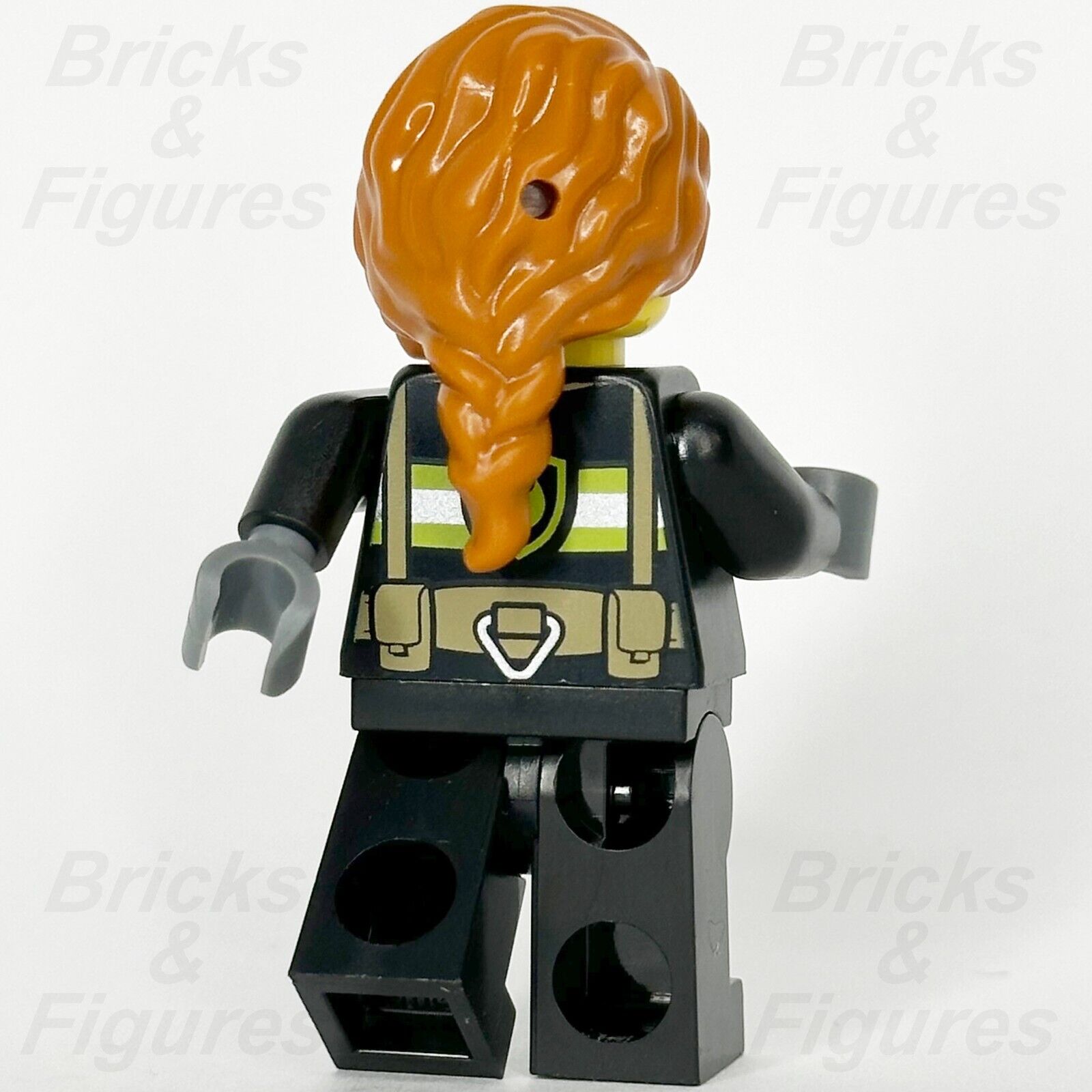 LEGO City Firefighter Minifigure Fire Firefighting Uniform Female 60414 cty1713