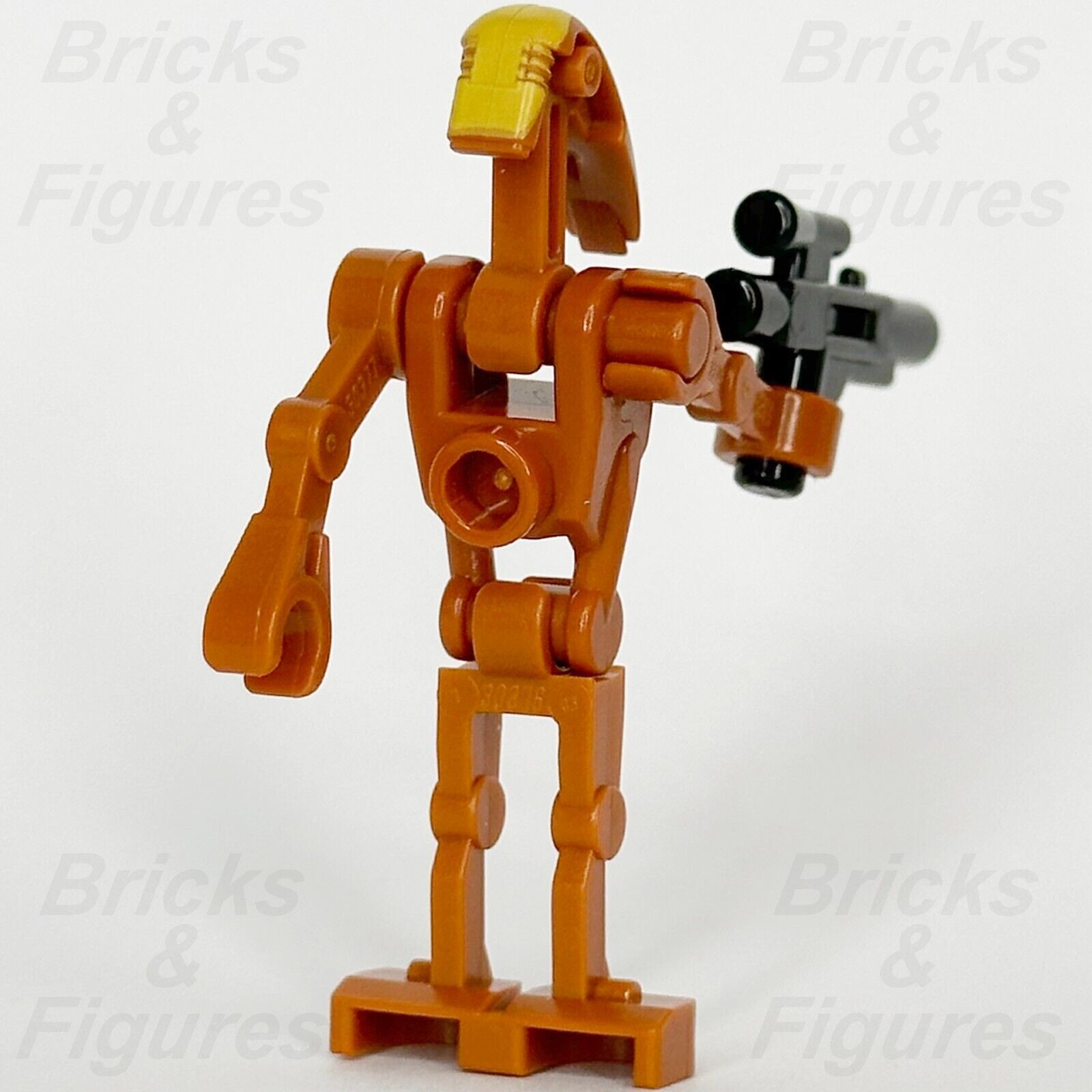 LEGO Star Wars Battle Droid Commander Minifigure Dark Orange AOTC 75019 sw0482 - Bricks & Figures