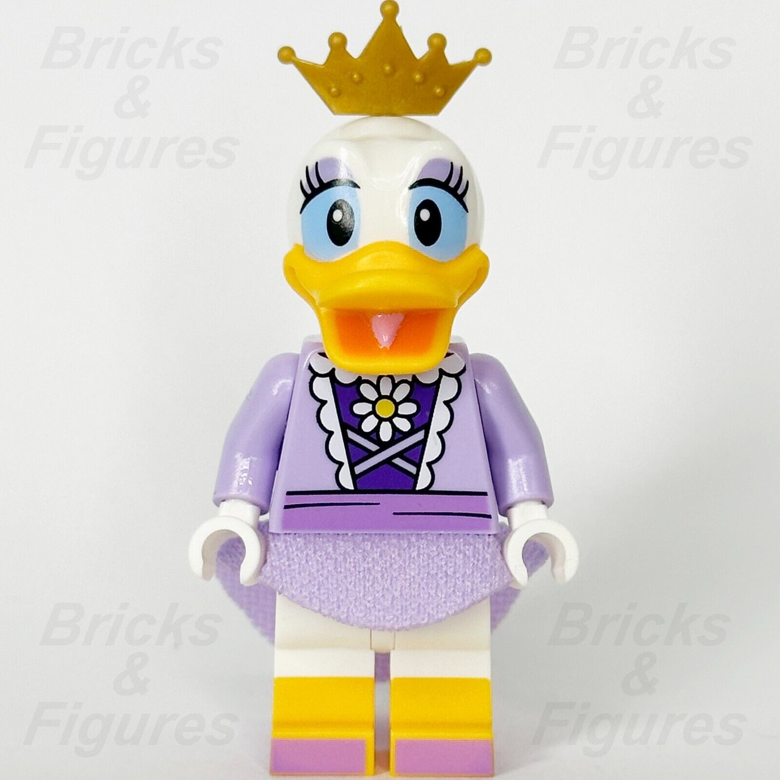 LEGO Disney Daisy Duck Minifigure Mickey and Friends Gold Crown 10780 dis079 - Bricks & Figures