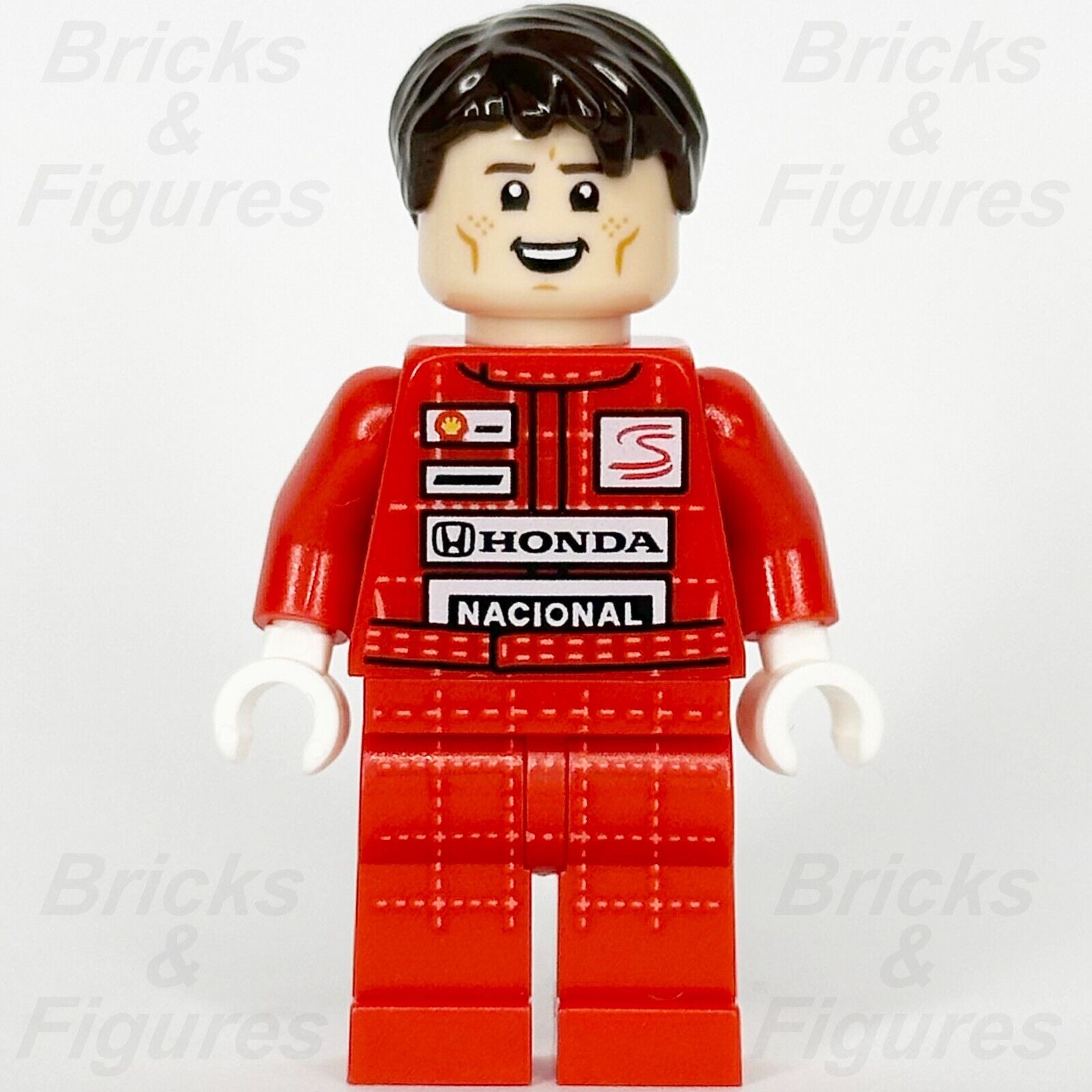 LEGO Creator Ayrton Senna Minifigure Expert F1 Racer Formula One 10330 twn497