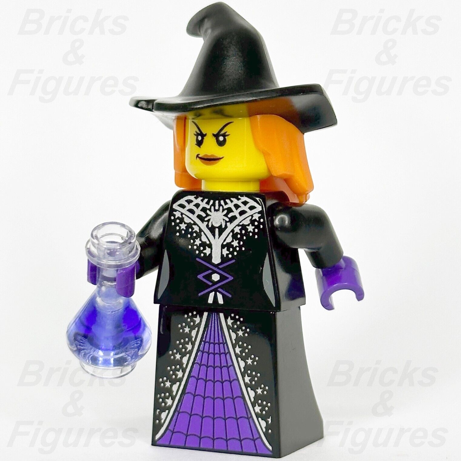 LEGO Witch Build-A-Minifigure (BAM) 2022 w/ Purple Potion Part Halloween hol301