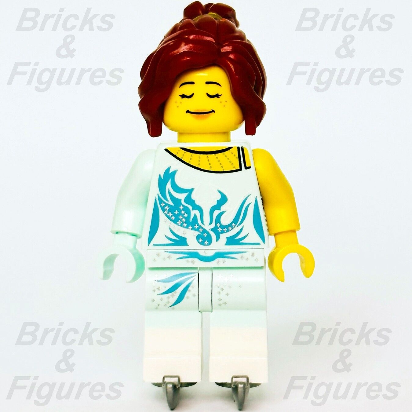 LEGO アイススケーター 女性 ビルドアミニフィギュア BAM 2022 フィギュアスケートコスチュームドレス