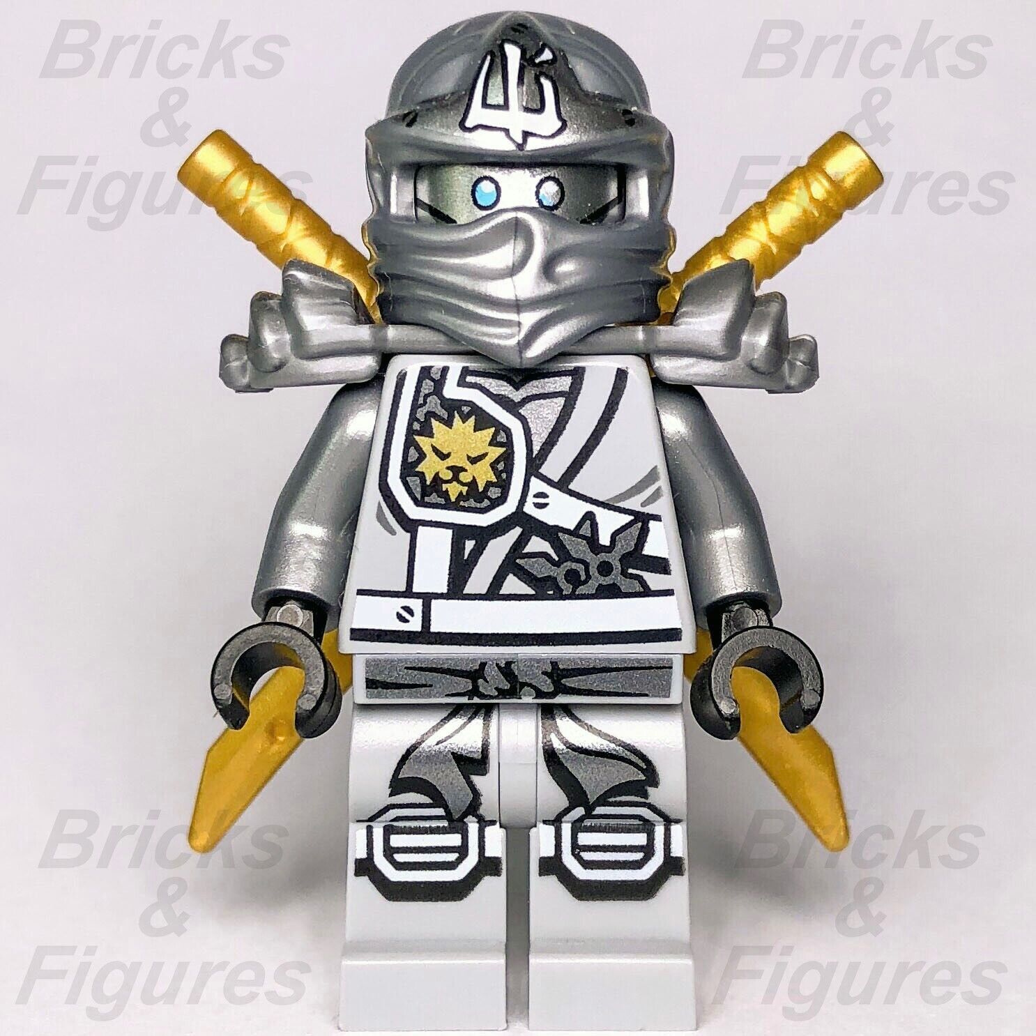 LEGO Ninjago Zane Minifigure Jungle Robe Tournament of Elements Ninja 70748 - Bricks & Figures