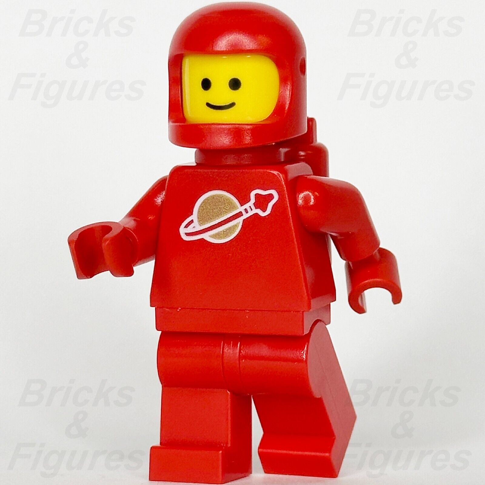 LEGO Space Red Astronaut Minifigure Classic Air Tanks Second Reissue 10497 sp132