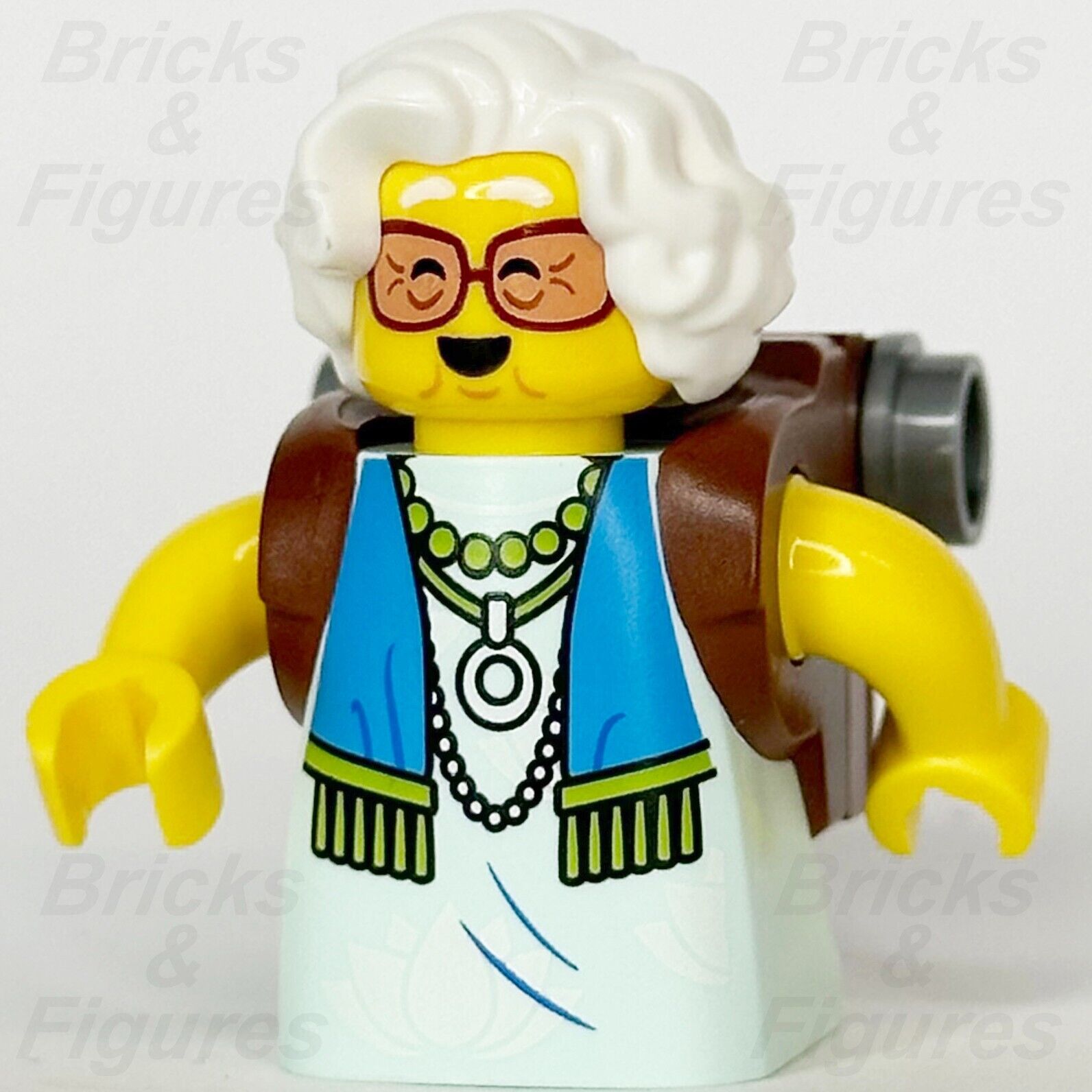 LEGO Dreamzzz Mrs. Castillo Minifigure Mrs Shop Owner Stall 71461 71459 drm031 - Bricks & Figures