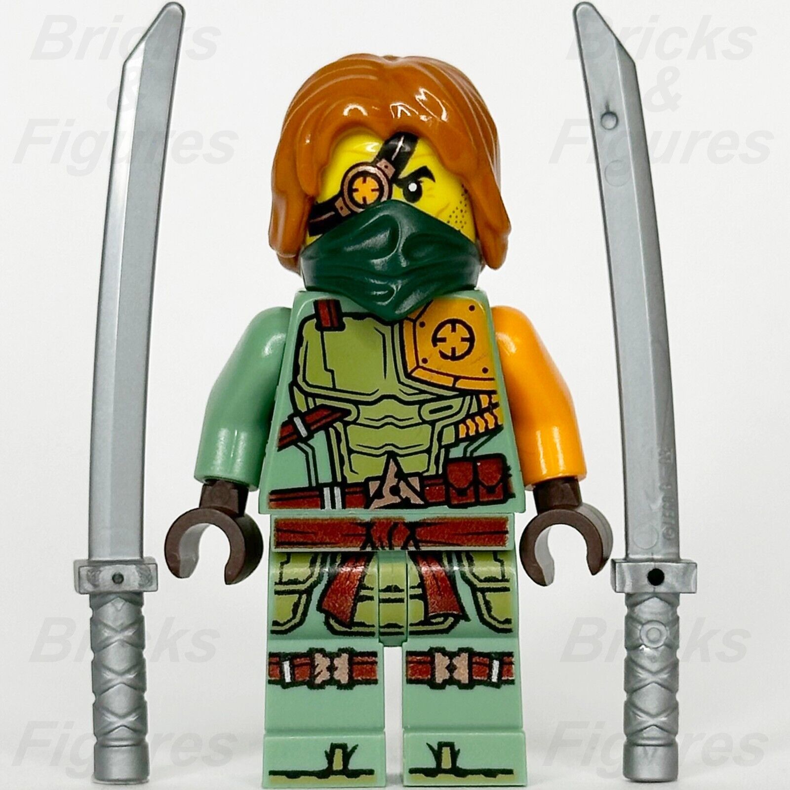 LEGO Ninjago Ronin Minifigure Legacy Thief Bounty Hunter Bandana 71741 njo657 - Bricks & Figures