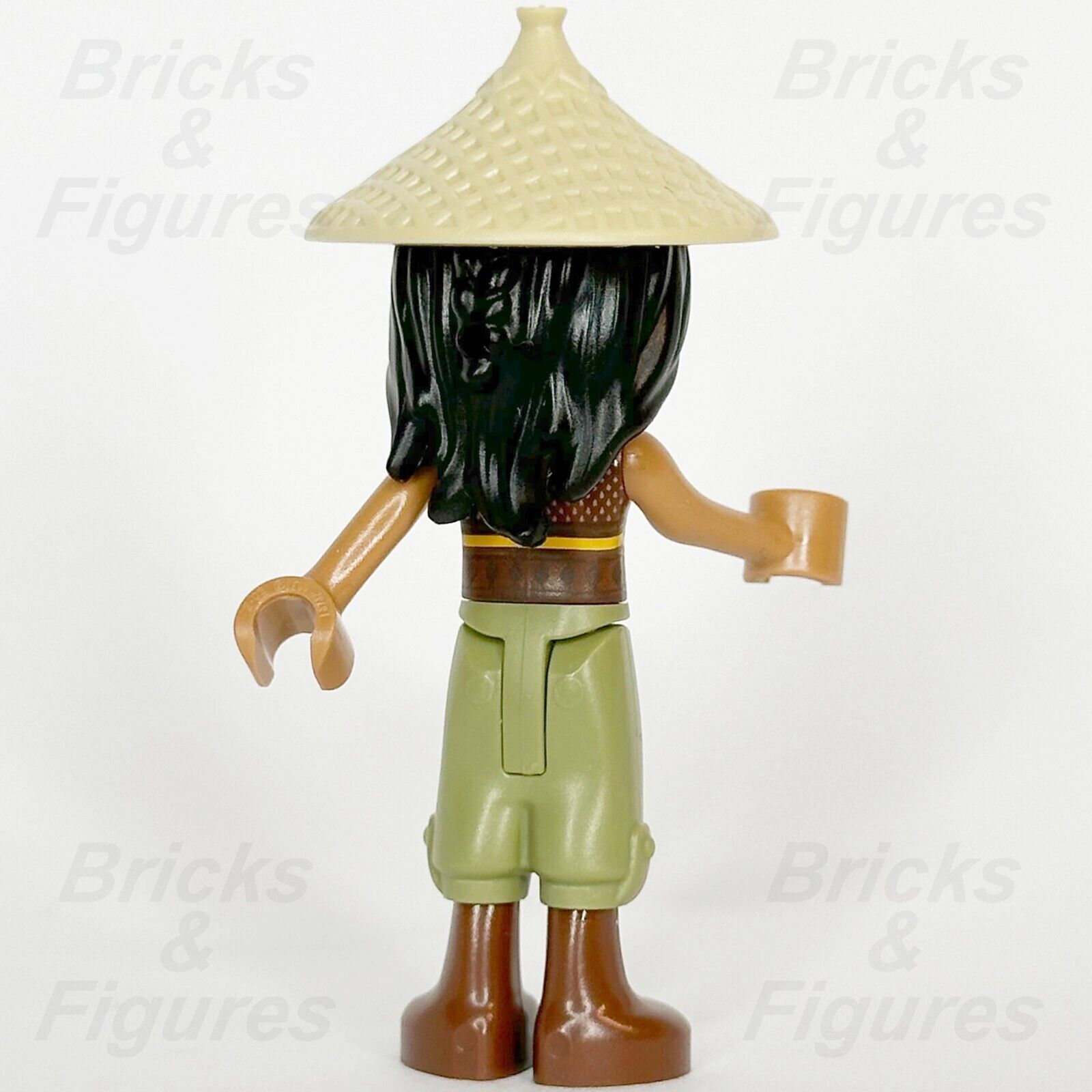 LEGO Disney Raya Minifigure Raya and the Last Dragon Open Mouth 100 43215 dis120 - Bricks & Figures