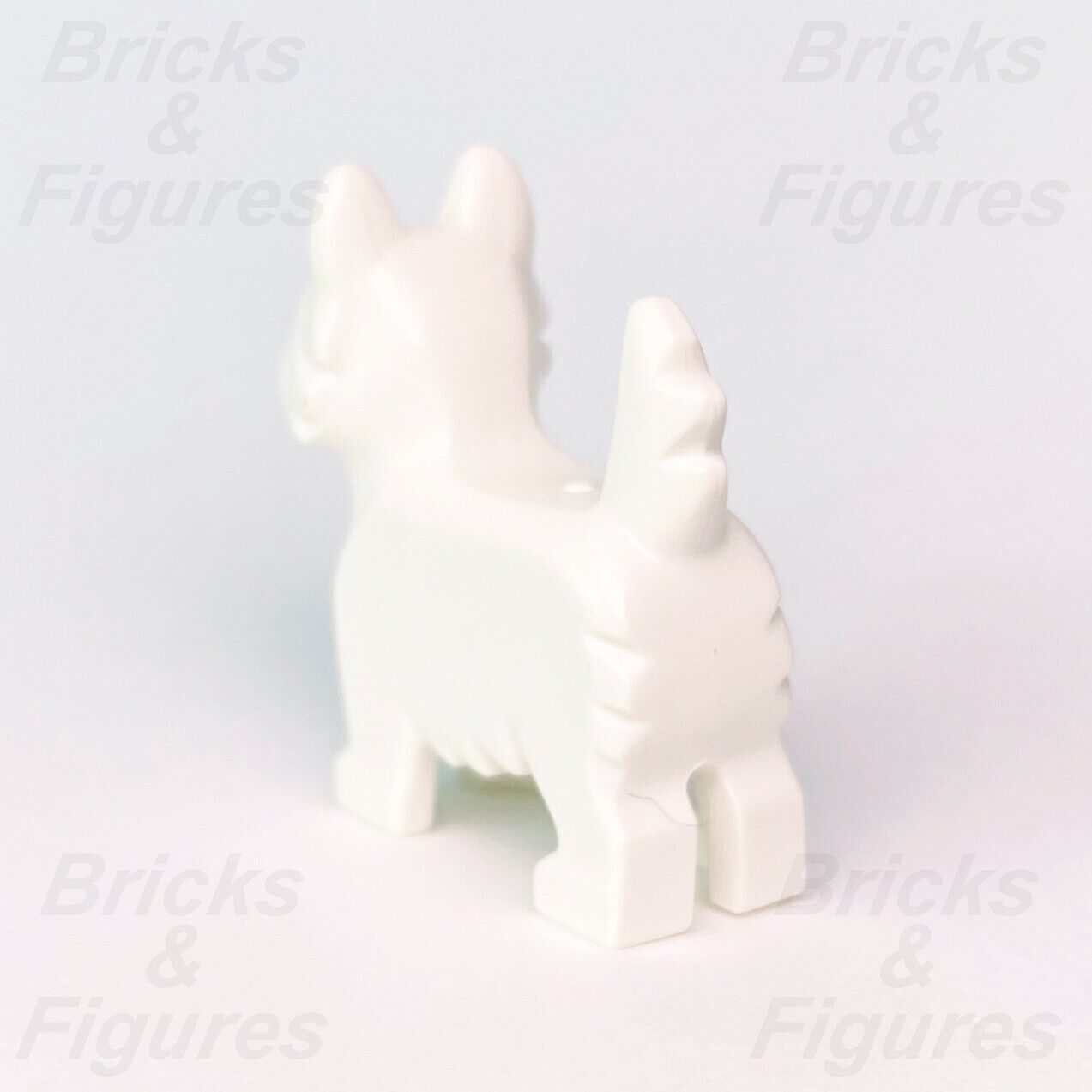 LEGO Collectable Minifigures White Terrier Dog Animal Minifigure Part 71013 - Bricks & Figures