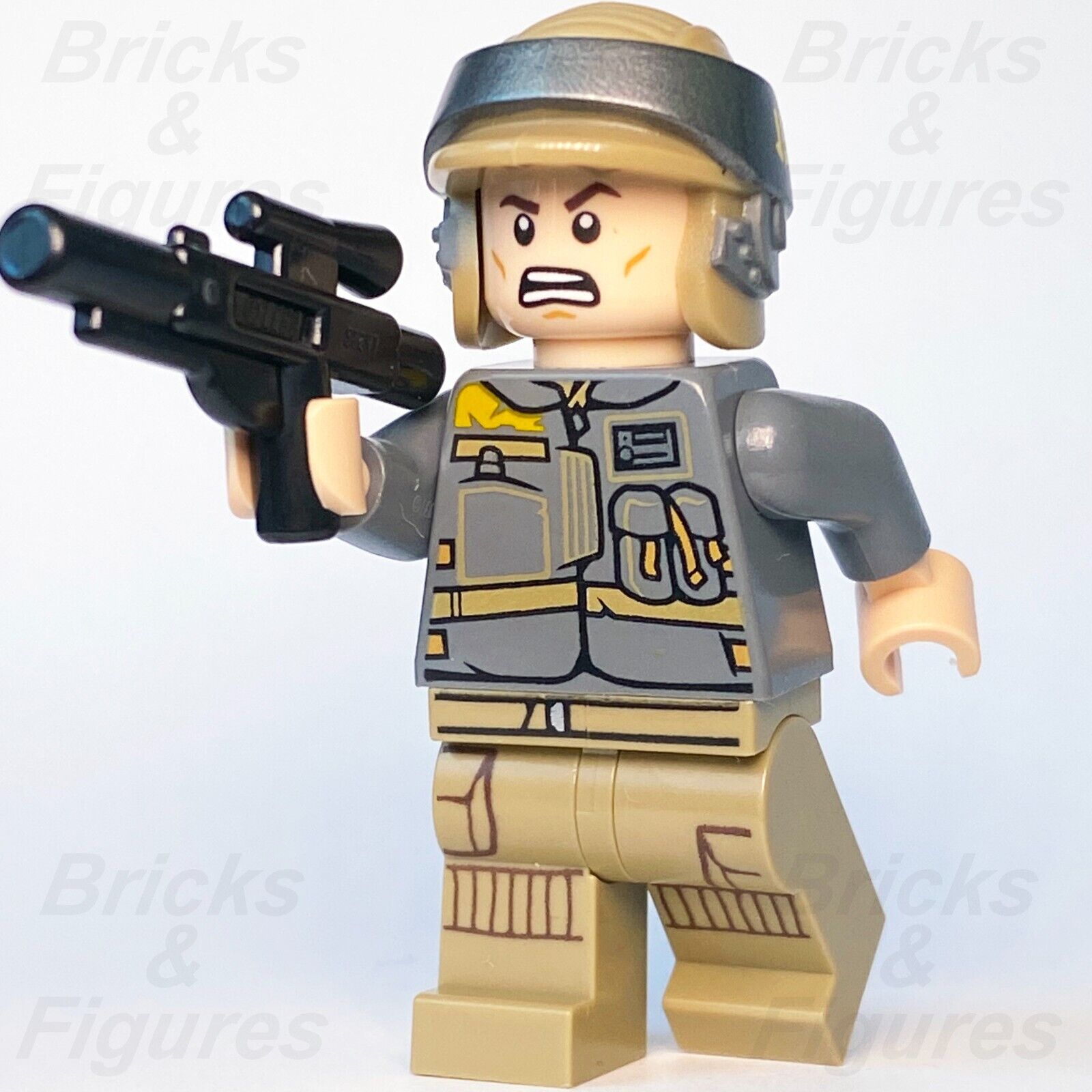 LEGO Star Wars Private Basteren Minifigure Rogue One Rebel Trooper 75154 sw0786 - Bricks & Figures