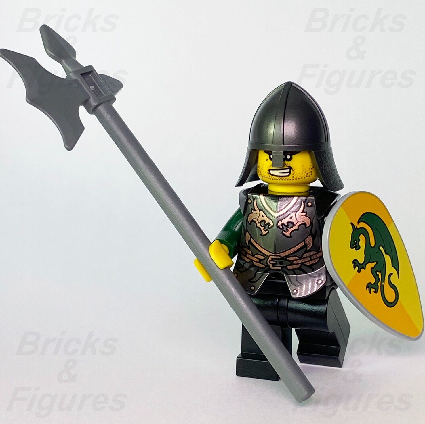 LEGO Castle Dragon Knight Minifigure Kingdoms Chess Bishop Armour 853373 cas507