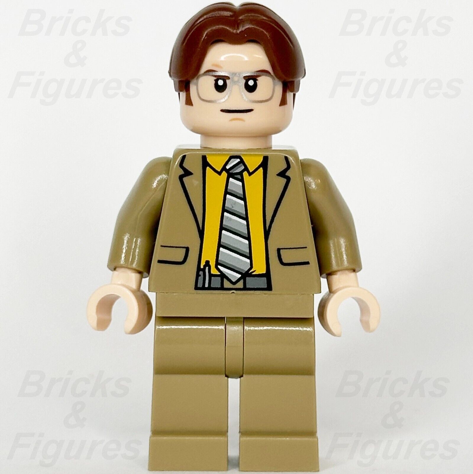 LEGO Ideas Dwight Schrute Minifigure The Office TV Show CUUSOO 71336 idea114 - Bricks & Figures