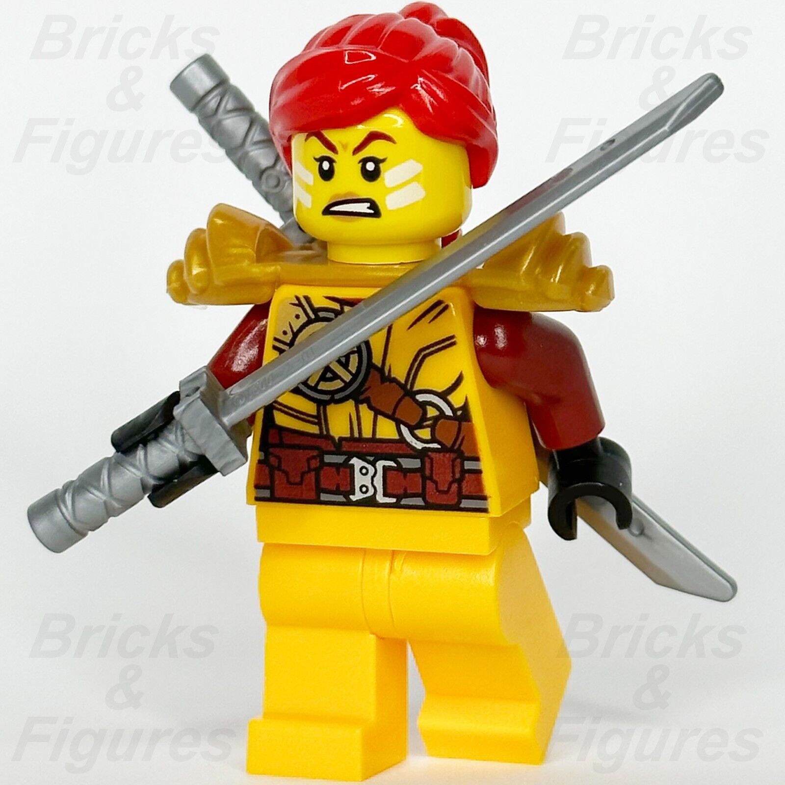 LEGO Ninjago Skylor Minifigure Crystalized Ninja Amber Minifig 71773 njo773