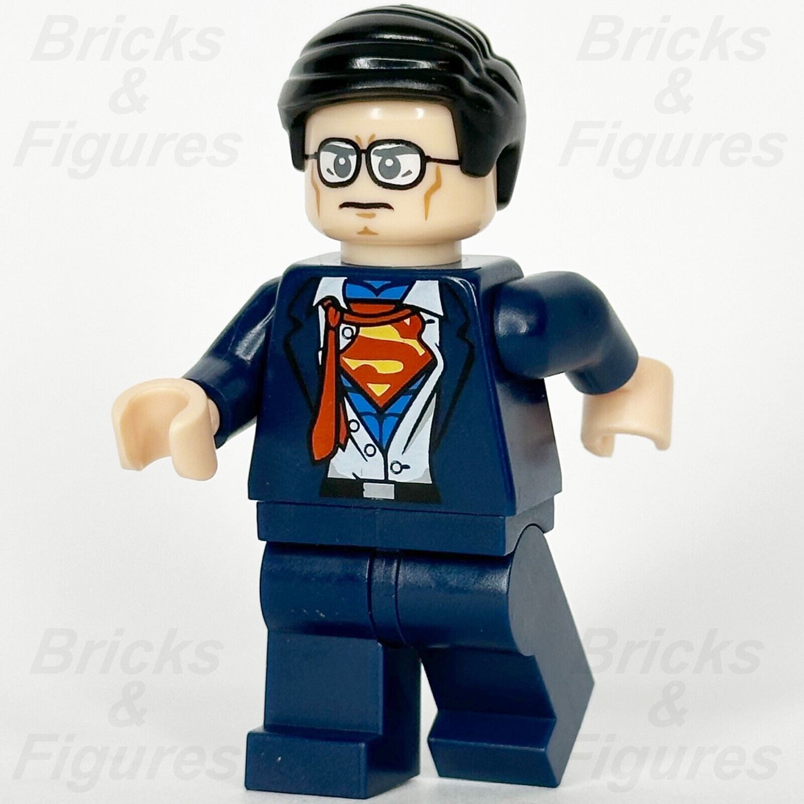 LEGO Super Heroes Clark Kent Minifigure Superman DC Batman 2 sh0083 5002202 - Bricks & Figures