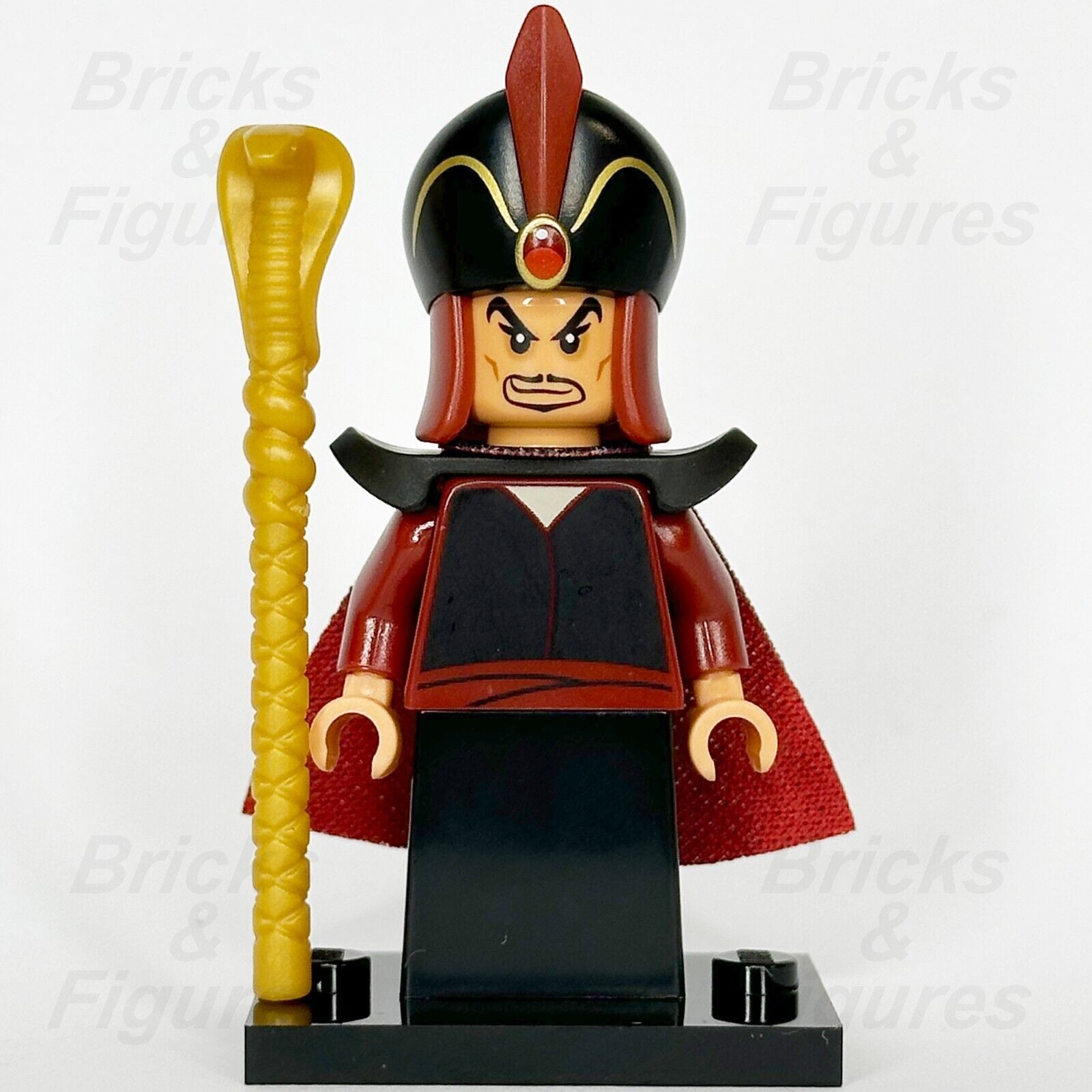 LEGO Disney Jafar Minifigure Series 2 Aladdin with Snake Staff 71024 coldis2-11 - Bricks & Figures