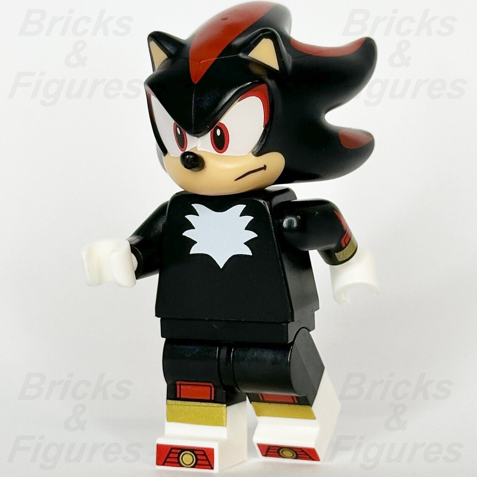 LEGO Shadow the Hedgehog Minifigure Sonic the Hedgehog Black 76995 son012 - Bricks & Figures