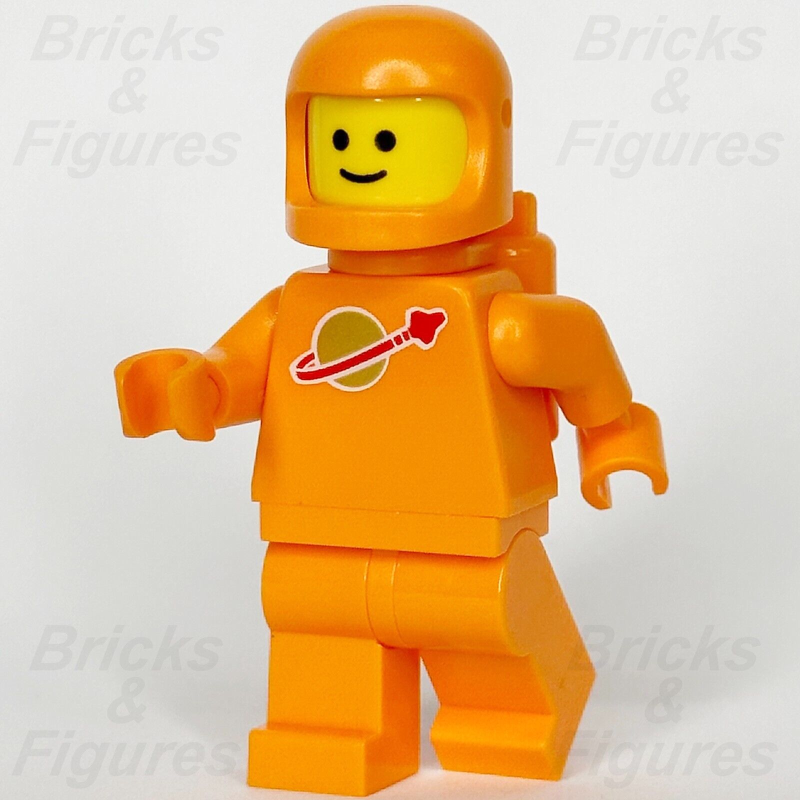 LEGO Space Orange Astronaut Minifigure Classic Air Tanks A Visual History sp130