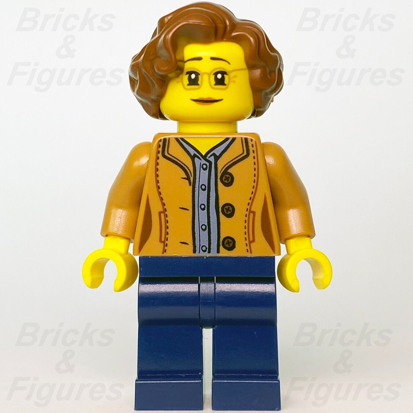 LEGO Town Female Bookshop Customer Minifigure Creator Expert City 10270 twn384