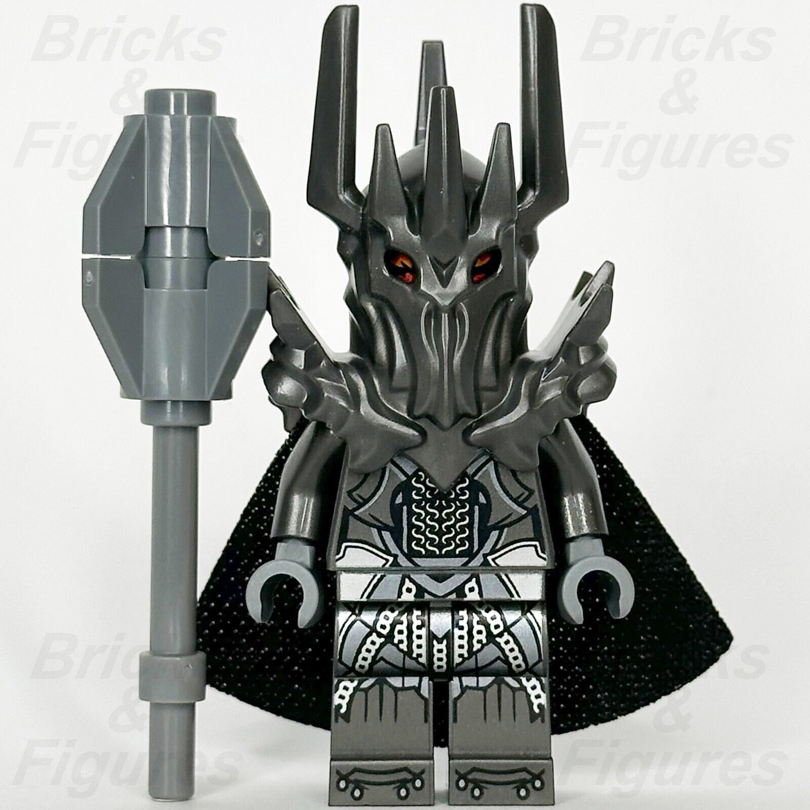 LEGO The Lord of the Rings Sauron Minifigure Dark Lord The Hobbit 10333 lor139 - Bricks & Figures