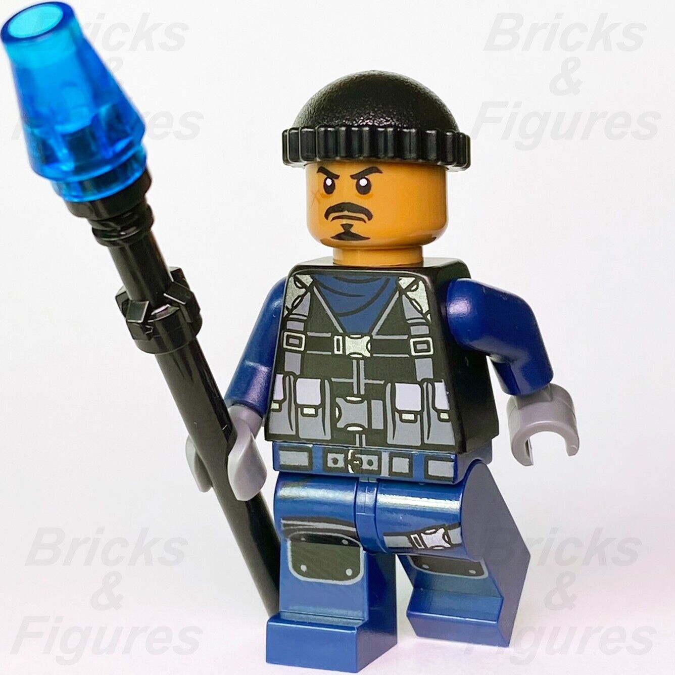 LEGO Jurassic World ACU Guard Minifigure Jurassic Park Male 75933 jw033 minifig - Bricks & Figures