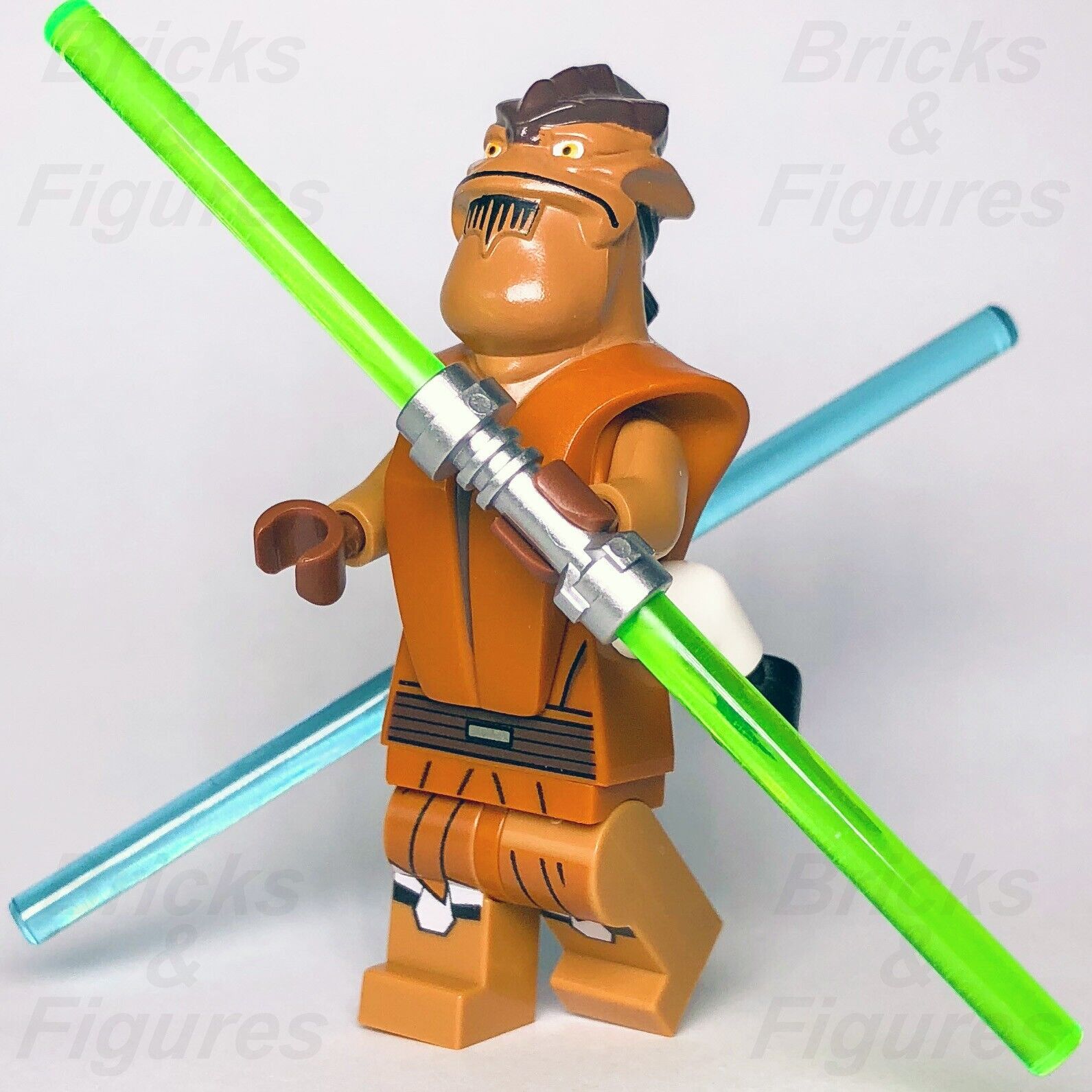 LEGO Star Wars Pong Krell Minifigure The Clone Wars Jedi Master 75004 sw0435 - Bricks & Figures