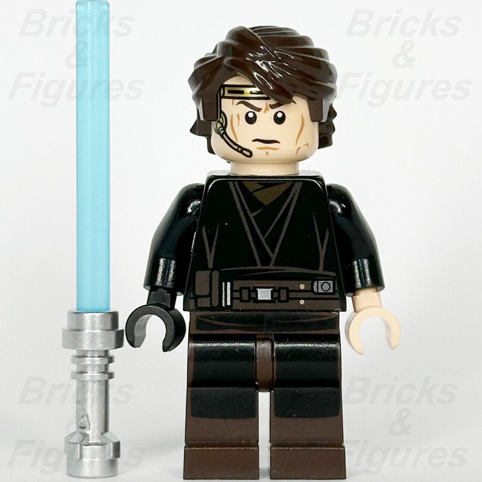 LEGO Star Wars Anakin Skywalker Minifigure Headset Episode 3 Jedi 75214 sw0526 - Bricks & Figures