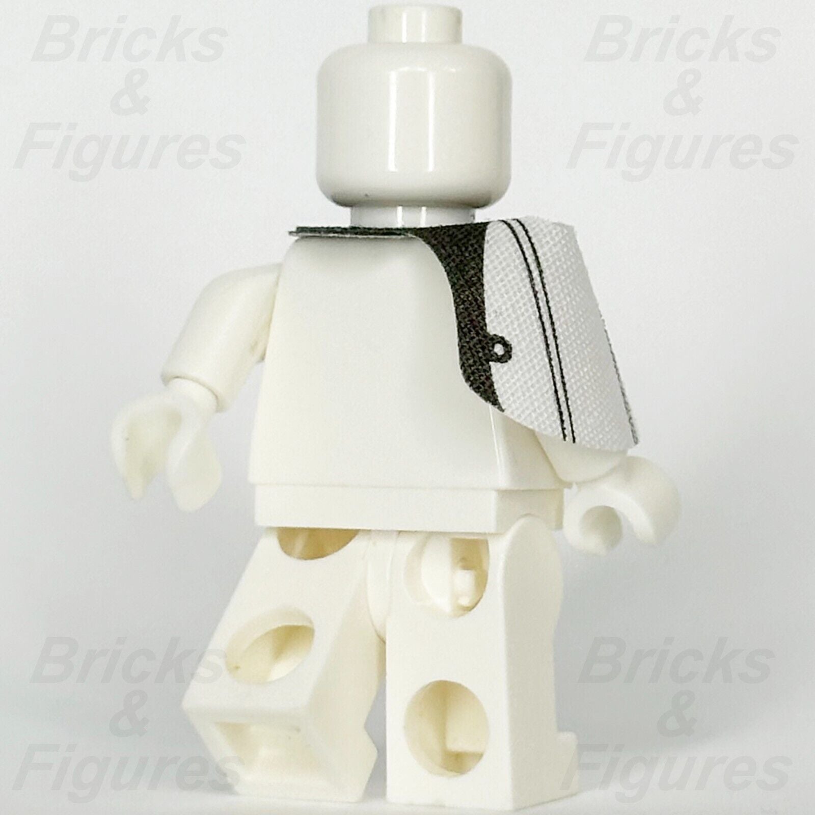 LEGO Star Wars Pauldron Minifigure Part White Black Sandtrooper Cloth Armor 9490 - Bricks & Figures