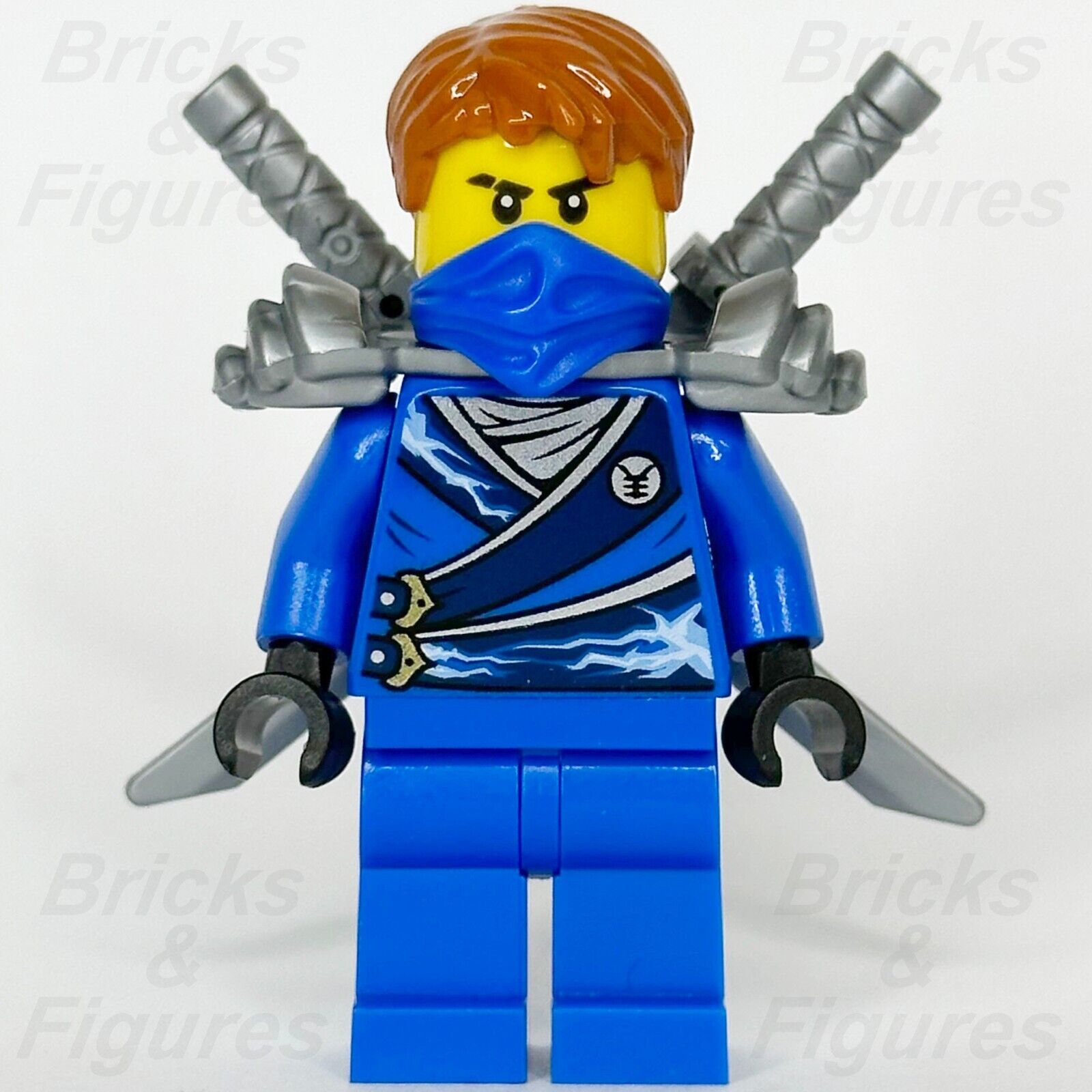 LEGO Ninjago Jay Minifigure Rebooted Techno Robe Lightning Ninja 70728 njo103 - Bricks & Figures