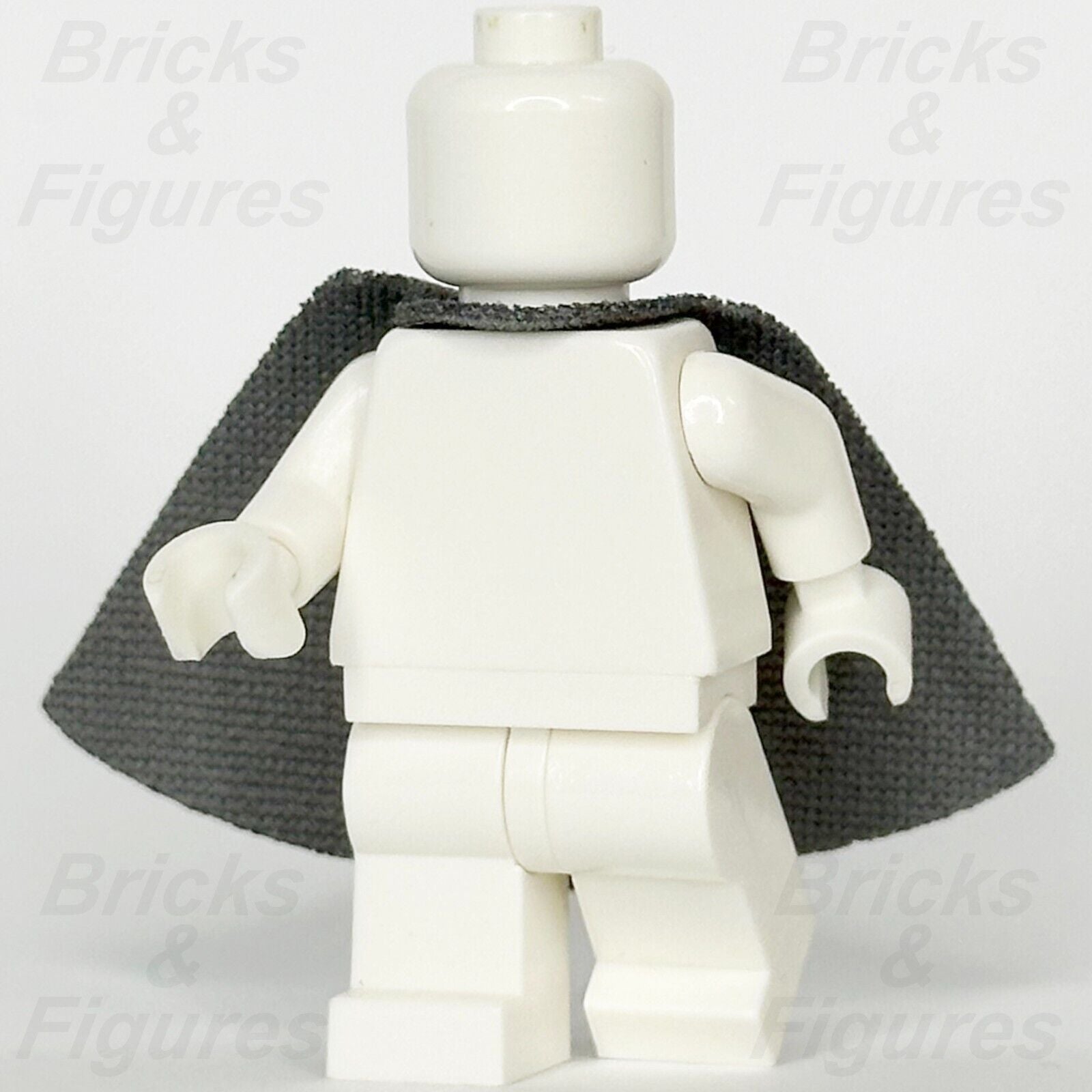 LEGO Minifigure Cape Cloth Part Dark Bluish Grey Spongy Body Wear Robe 101658 - Bricks & Figures