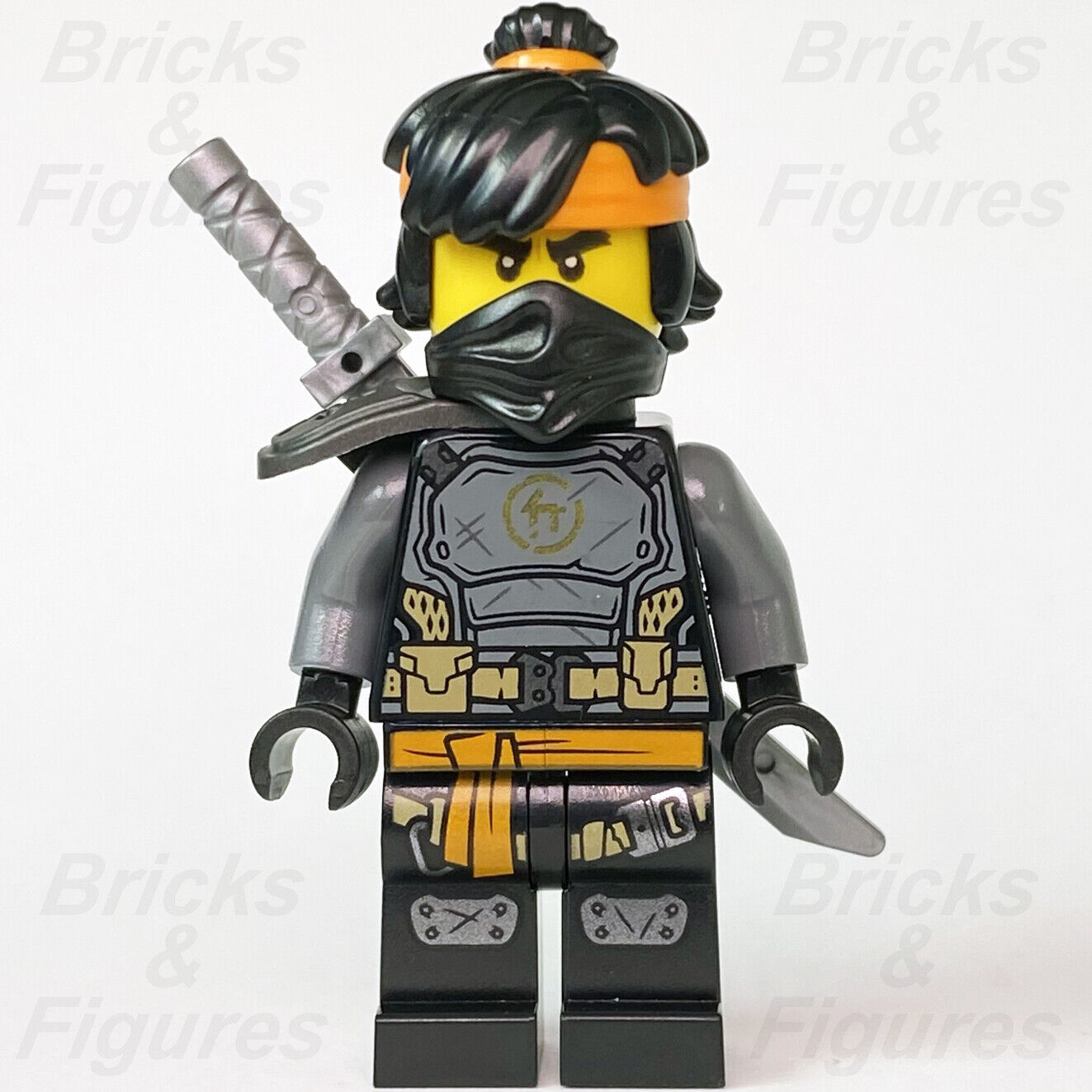 LEGO Ninjago Cole Minifigure Black Earth Ninja The Island Season 14 71747 njo67 - Bricks & Figures