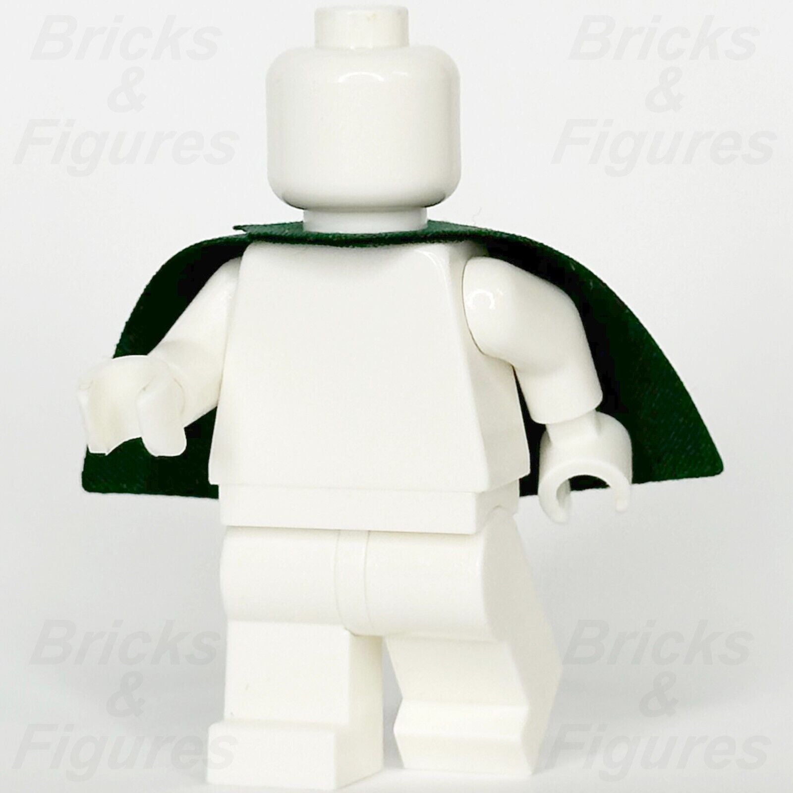 LEGO Minifigure Cape Cloth Part Dark Green Very Short Body Wear Fabric 99464 - Bricks & Figures