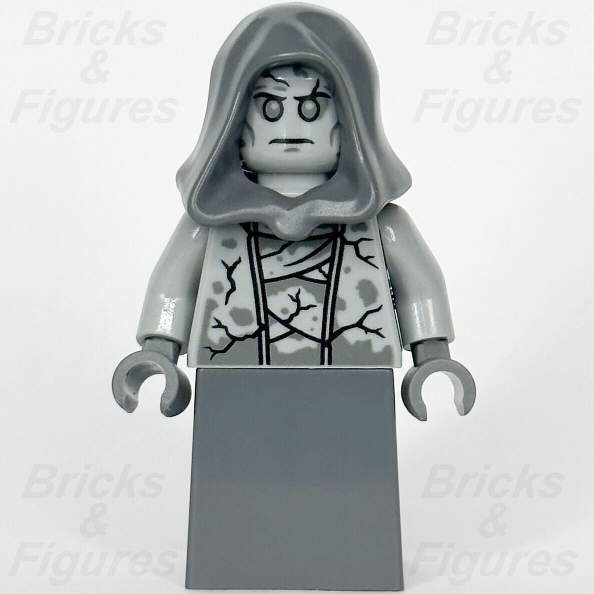 LEGO Hidden Side Statue of Evil Minifigure with Grey Hood 70433 hs060 Minifig 2