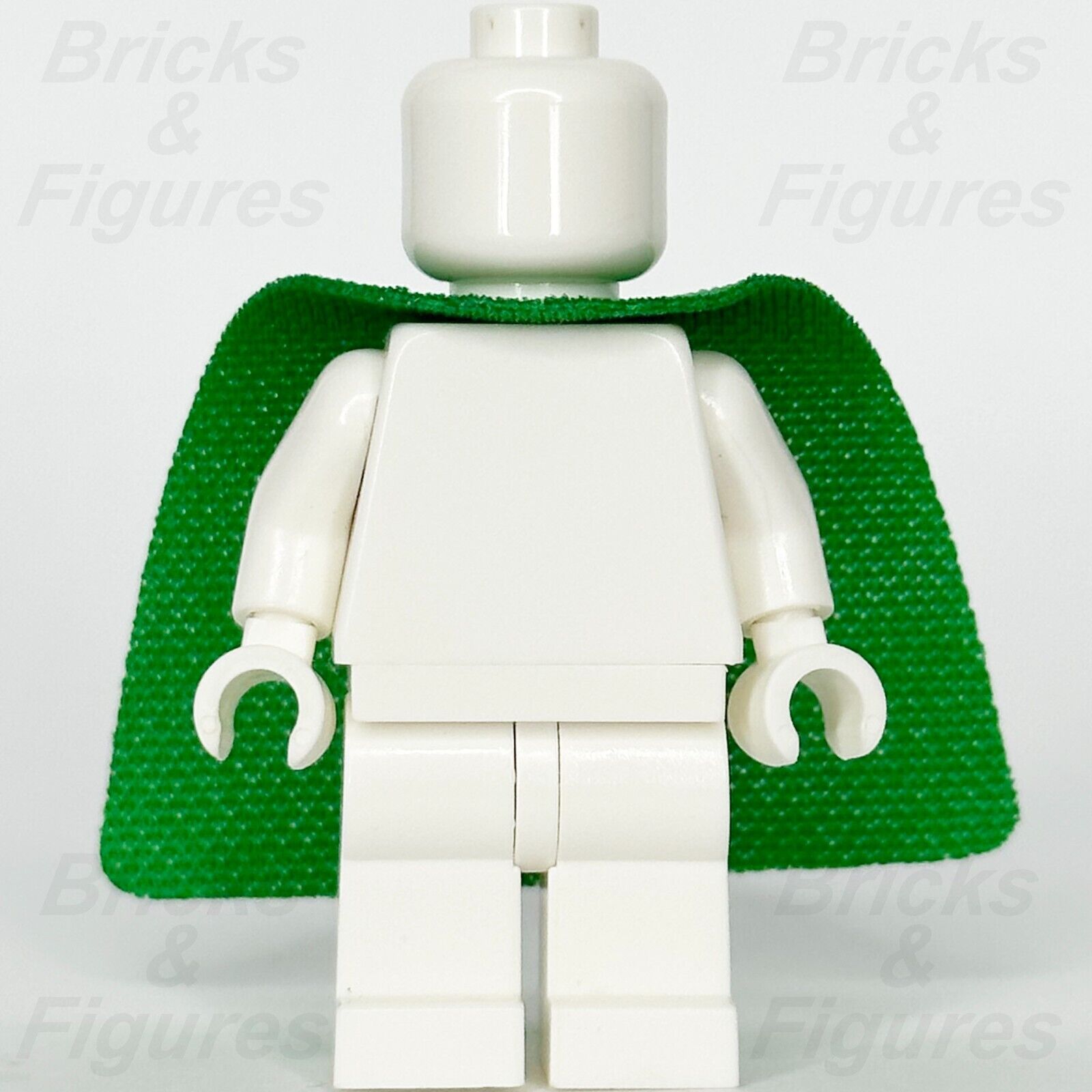 LEGO Green Minifigure Cape Cloth Spongy Body Wear Part Single Top Hole 37046 - Bricks & Figures