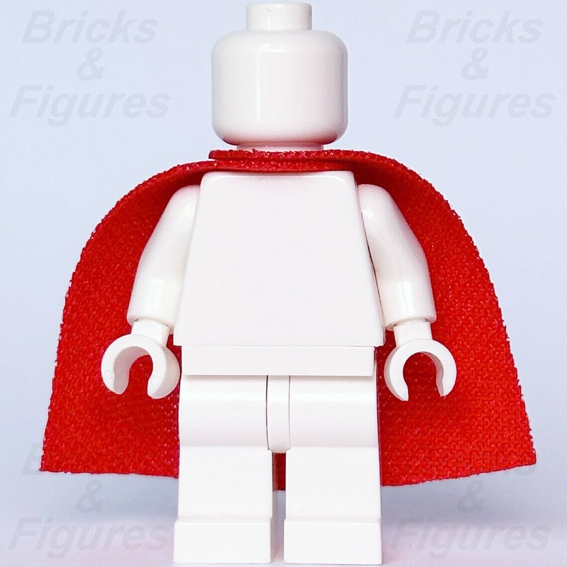 LEGO Red Minifigure Cape Cloth Tear Drop Neck Cut Spongy Body Wear Part 36618 - Bricks & Figures