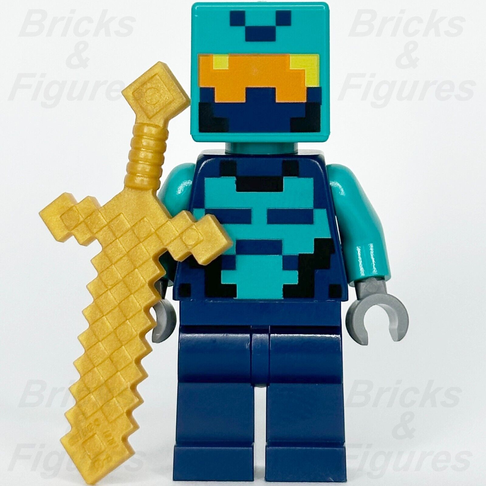 レゴ マインクラフト ネザーヒーロー ミニフィギュア パールゴールドソード付き 662305 min152 | Bricks u0026 Figures