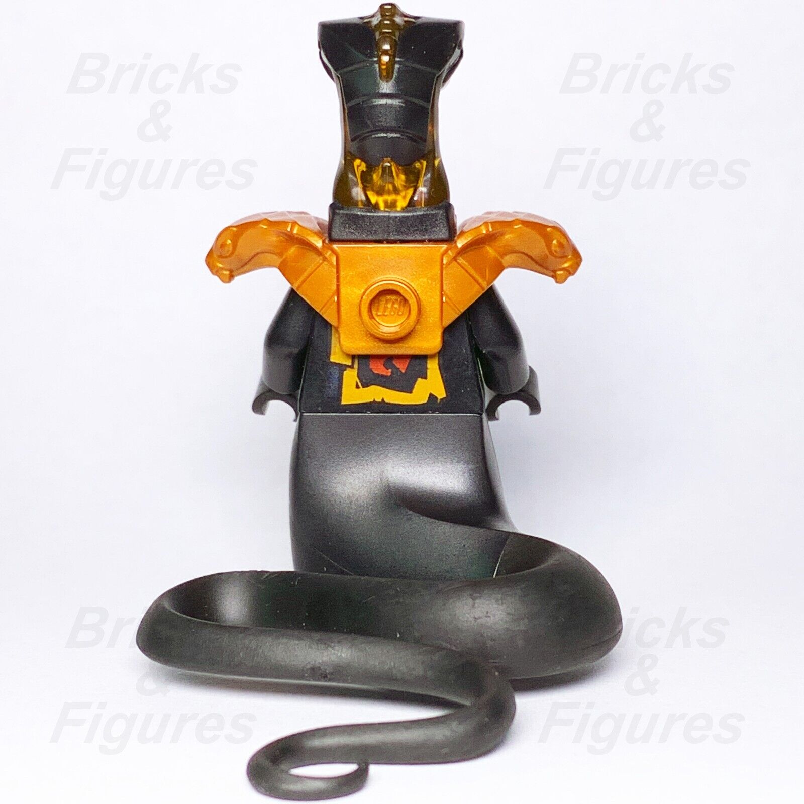 LEGO Ninjago Char Minifigure Pyro Vipers Black Snake Staff 70675 70677 njo541 - Bricks & Figures