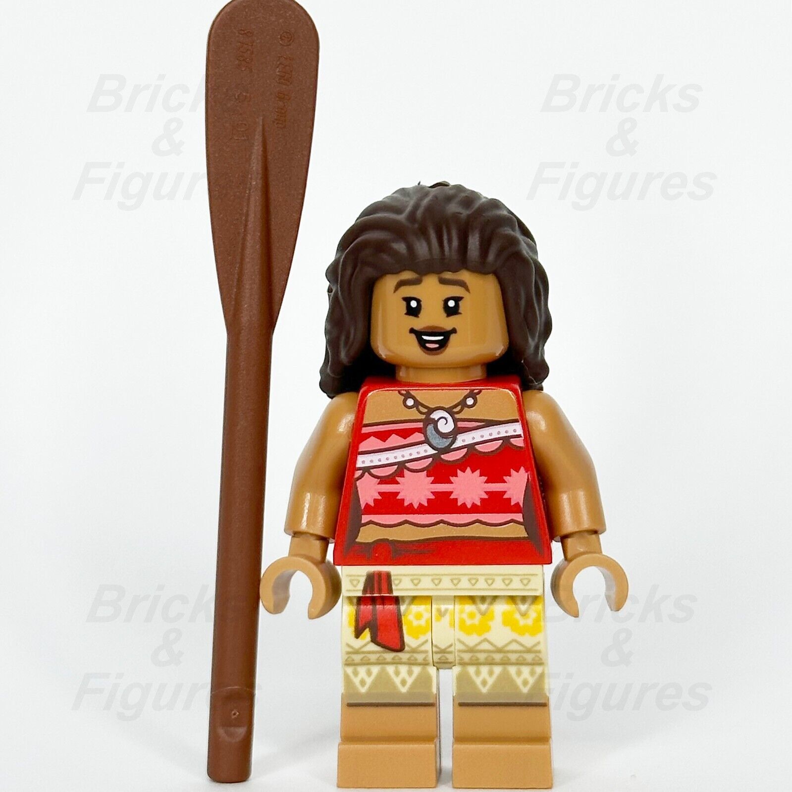 LEGO Disney Moana Minifigure Disney 100 with Paddle 43212 dis088 Minifig 2