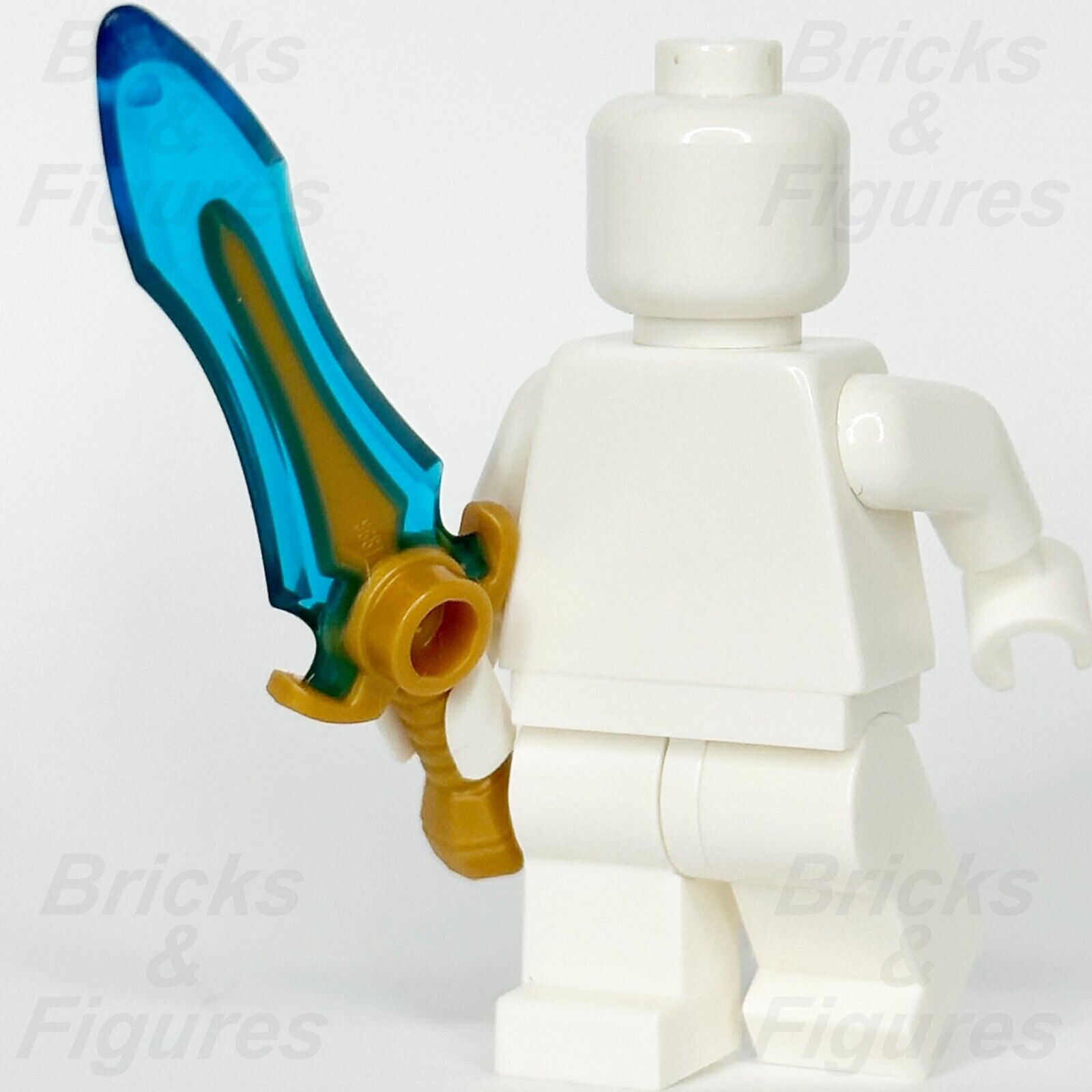 レゴ Dreamzzz イジーの剣 ミニフィギュア 武器部分 ブルー & ゴールド ブレード 1996pb01